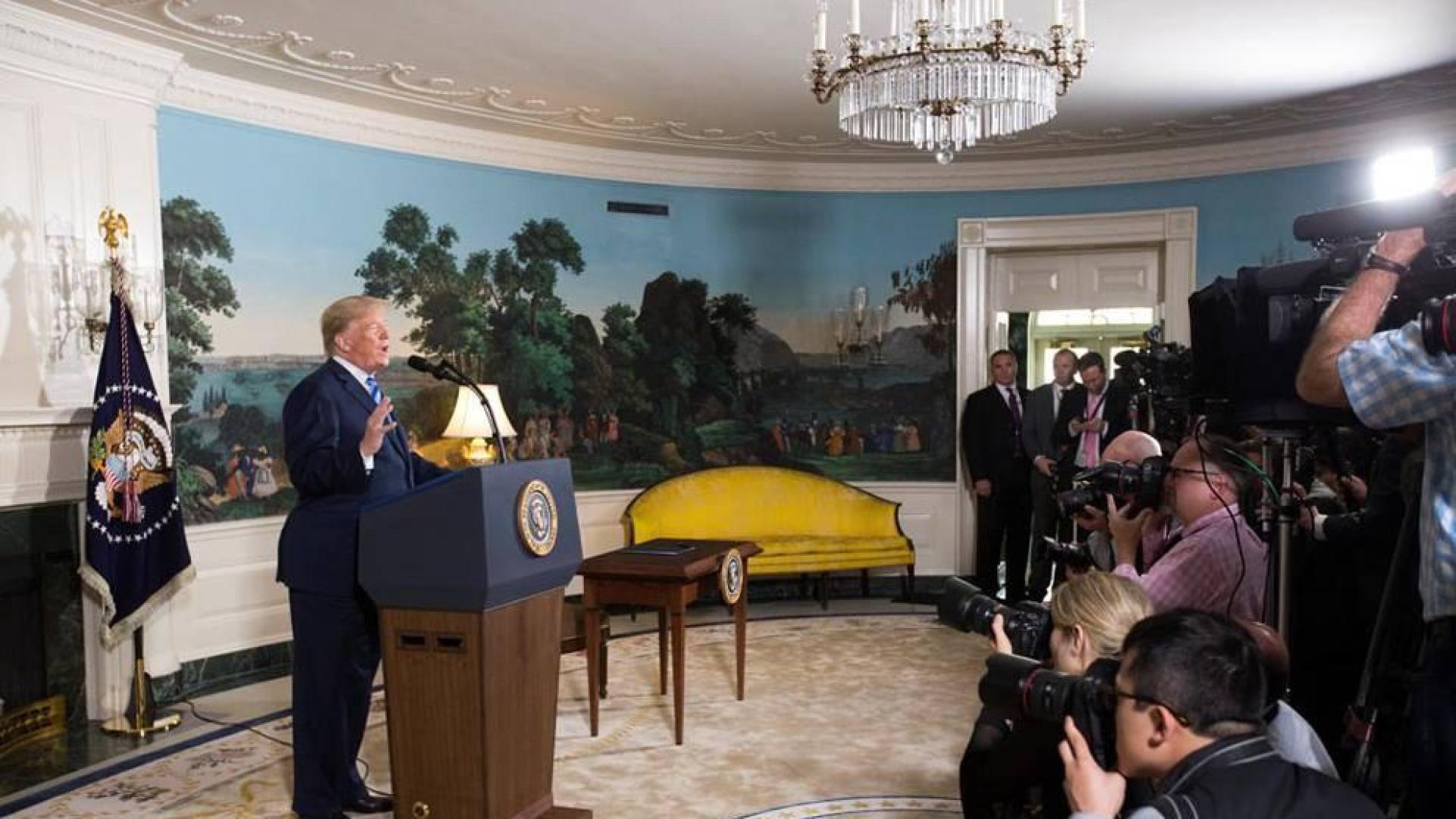Trump anuncia la retirada de EE UU del acuerdo nuclear con Irán