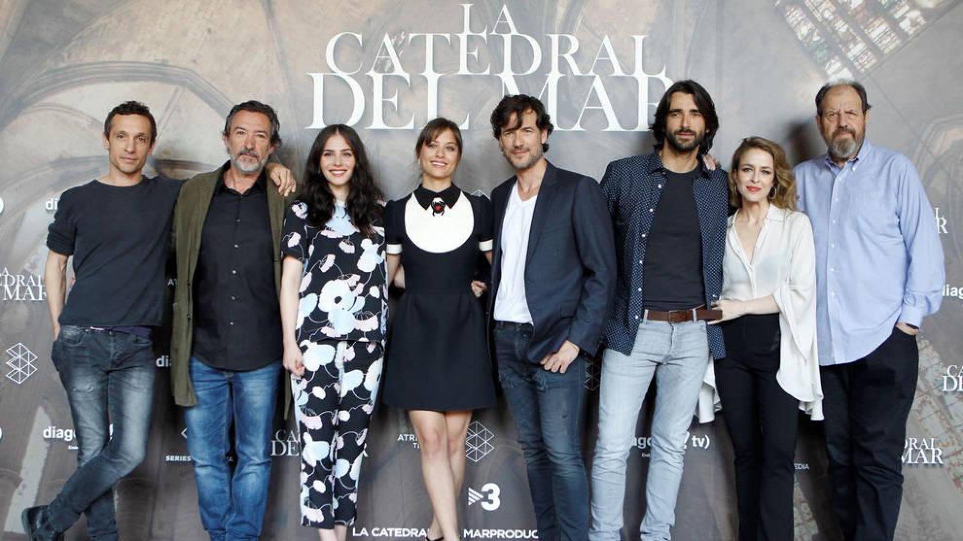 'La catedral del mar' se viste de largo ante su inminente estreno en Antena 3