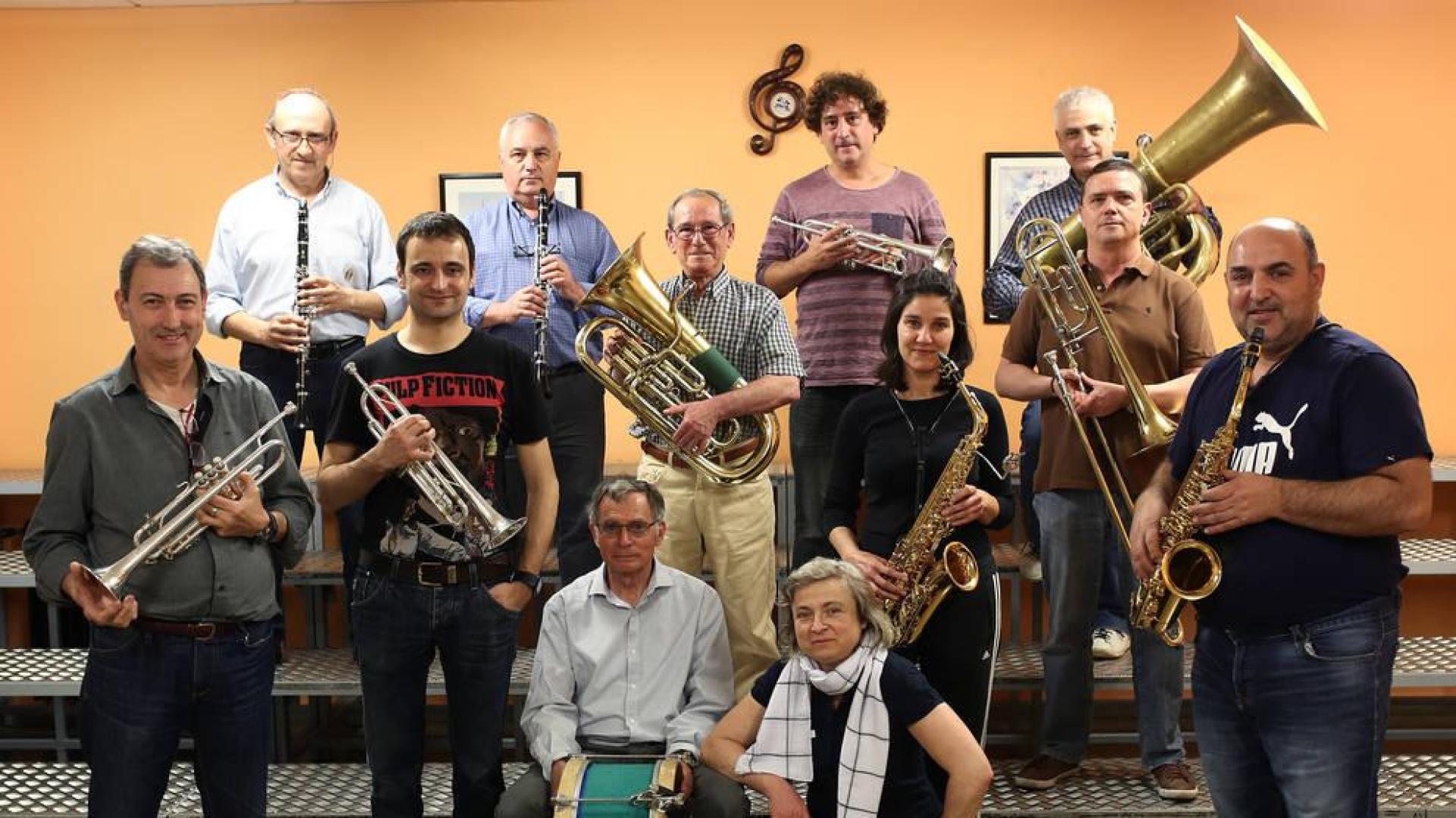 La escuela de música de Barañáin crea una banda de veteranos