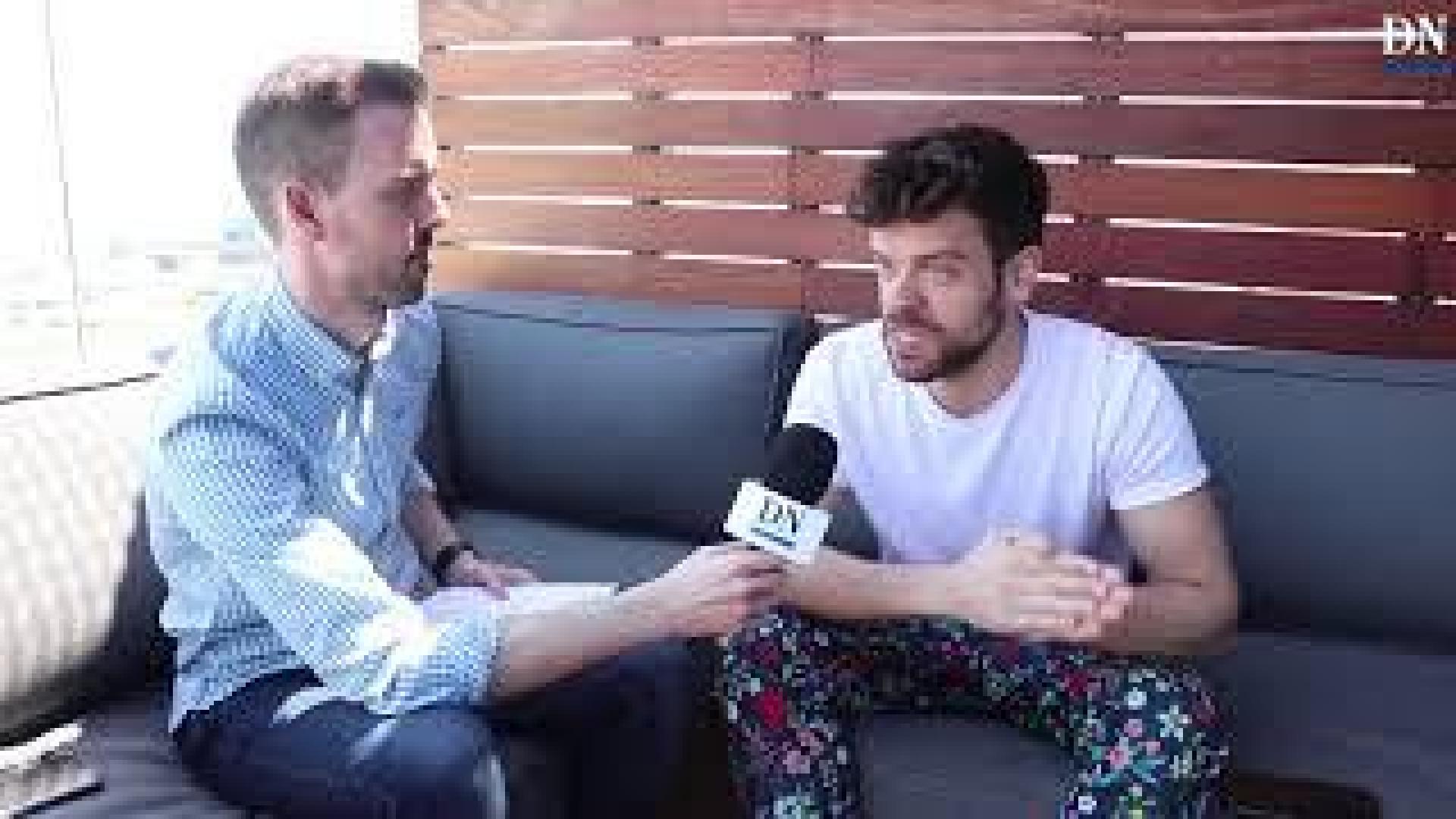 Diario de Navarra entrevista a Ricky en Eurovisión