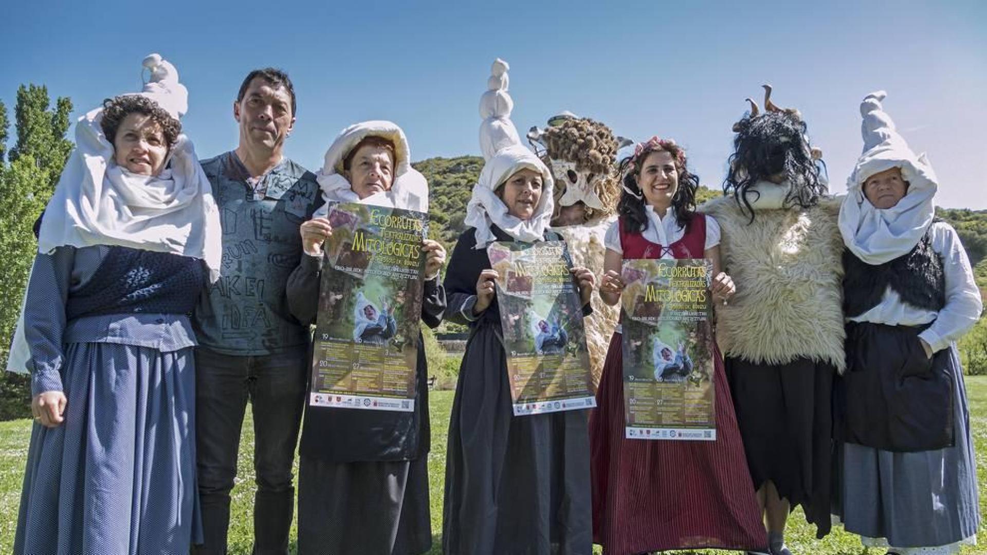 Tierras de Iranzu lleva al Cañón del Ubagua sus  rutas de seres mitológicos