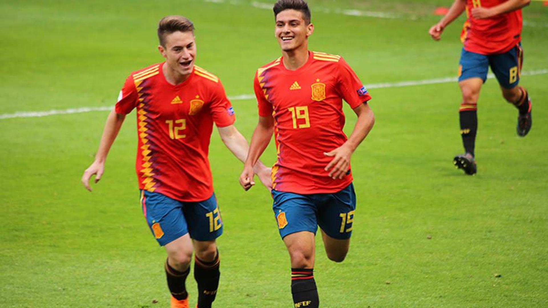 La selección sub'17 golea a Alemania y pasa a cuartos de final del Europeo