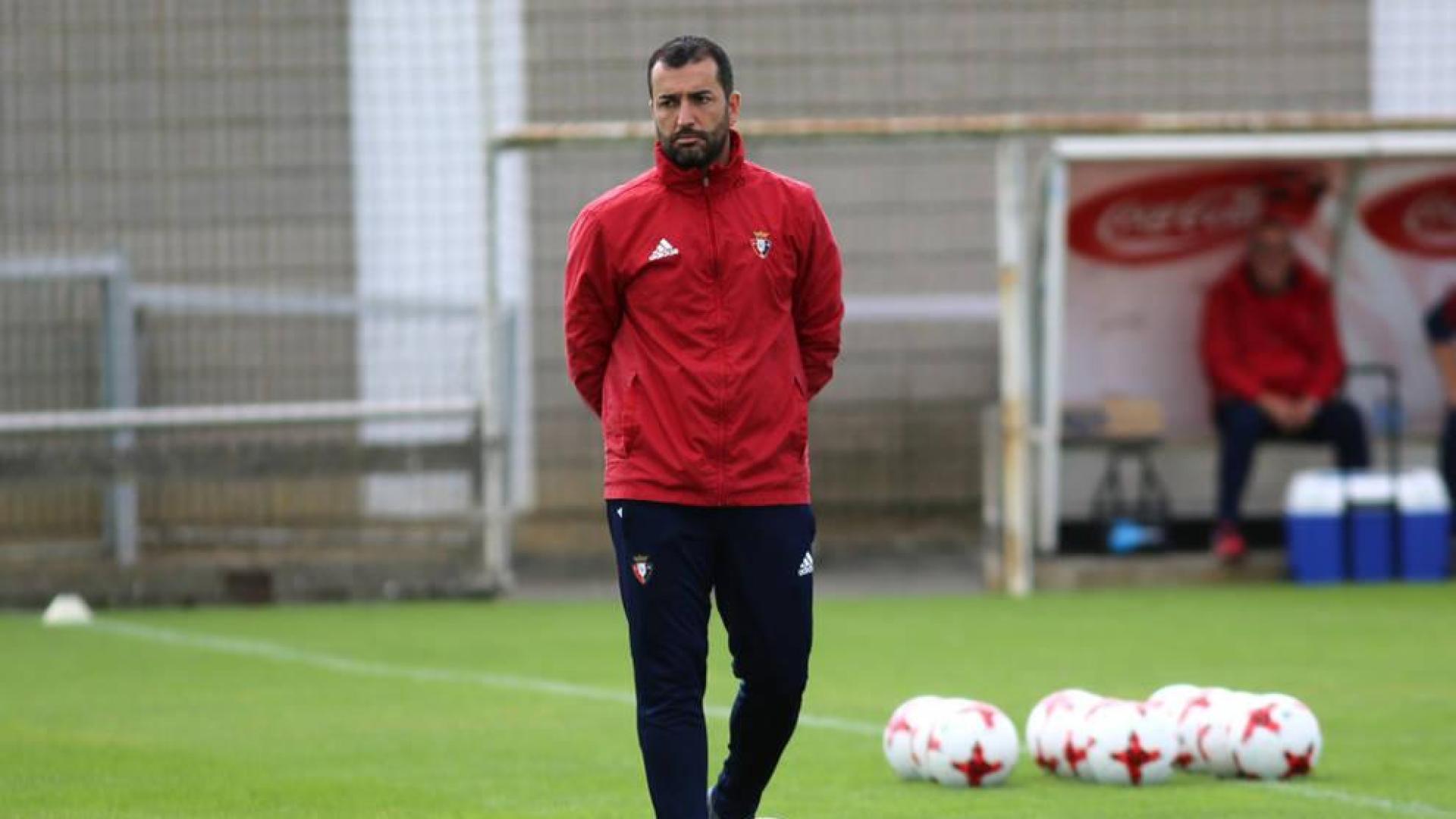 Diego Martínez afronta el partido "con ilusión" porque "el Sporting es un señor equipo"
