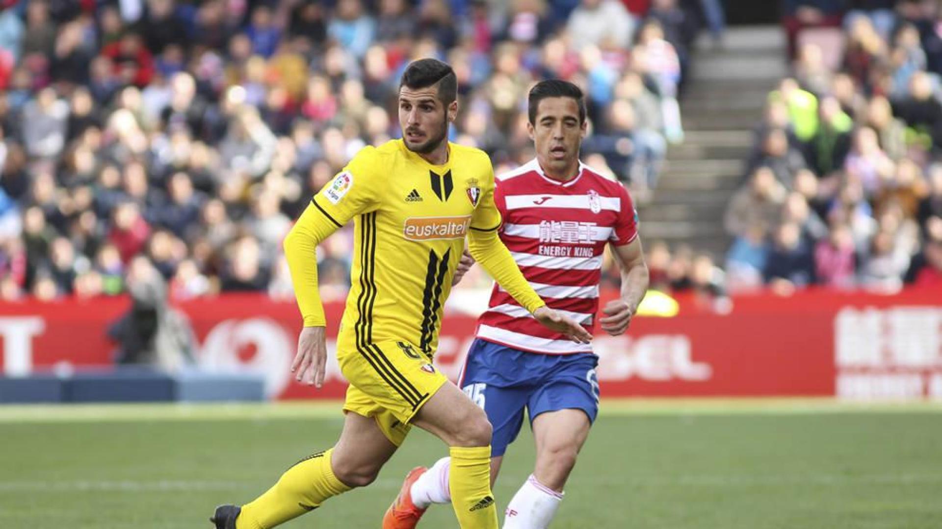 Osasuna toca fondo en la tabla