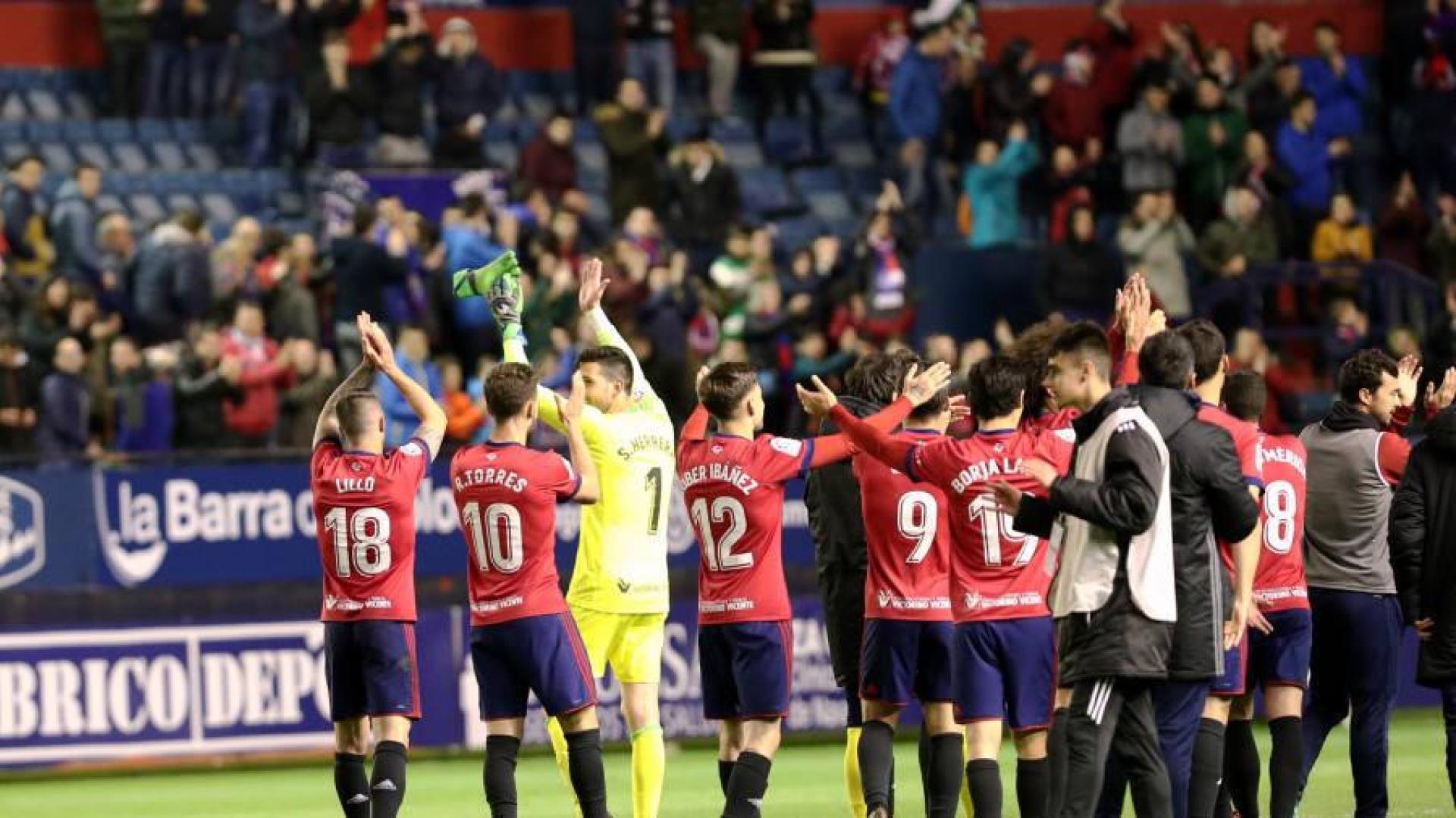Así despidió la afición rojilla a Osasuna tras la victoria contra el Oviedo