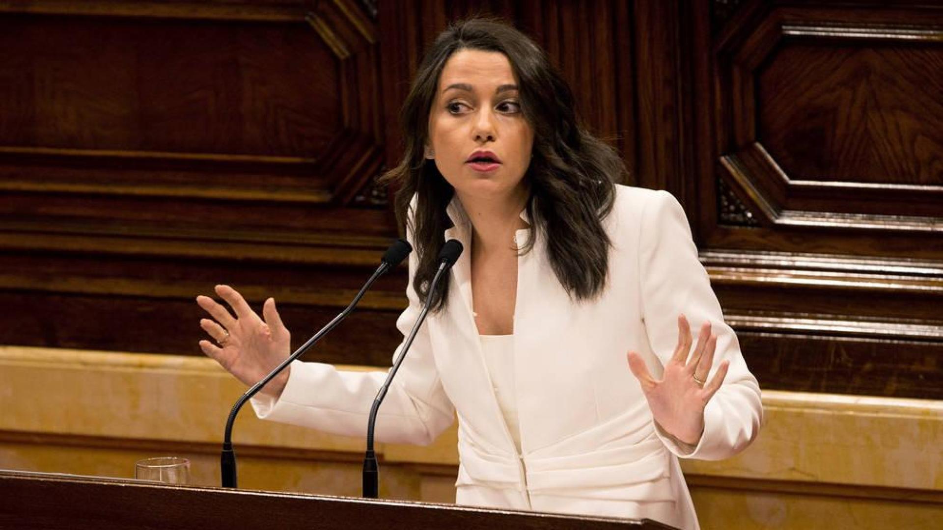 Arrimadas (Cs) dice que Torra no va a dirigir un Govern: "Ha venido a dirigir un CDR"