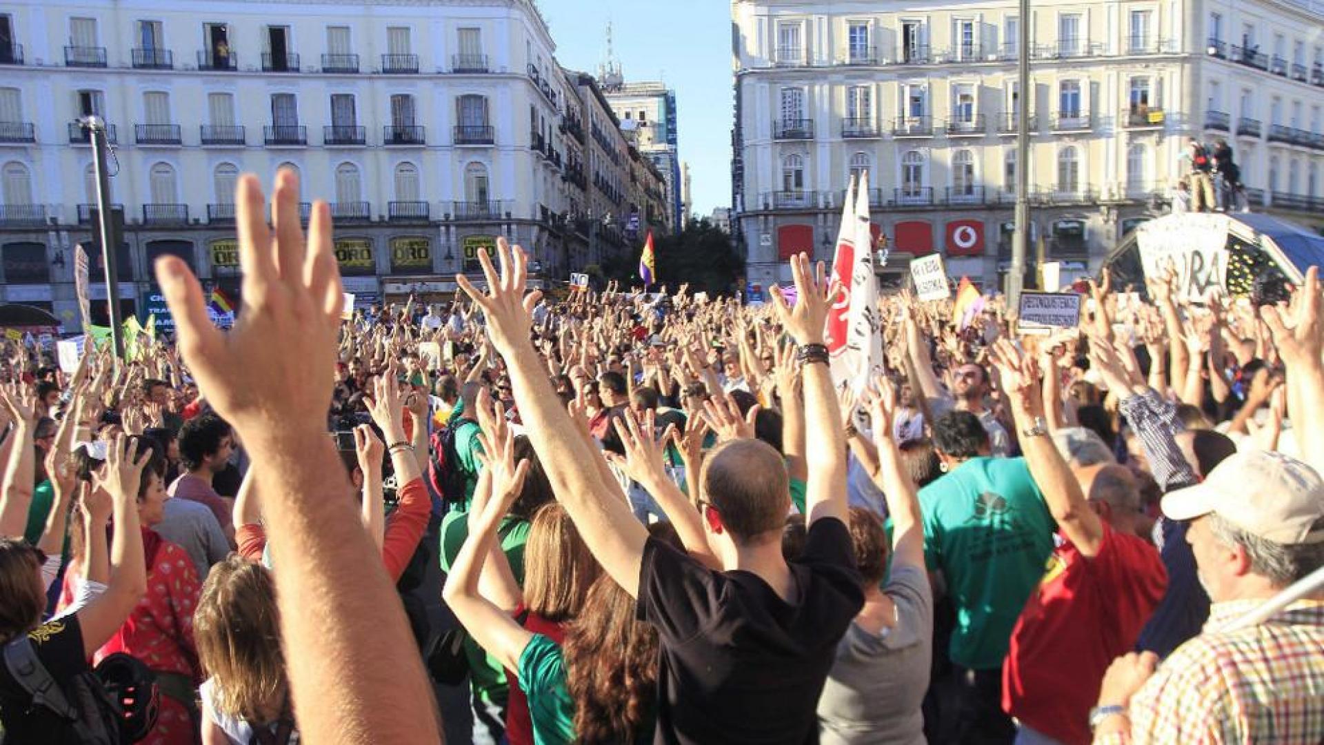 El 15M saca músculo en su segundo aniversario