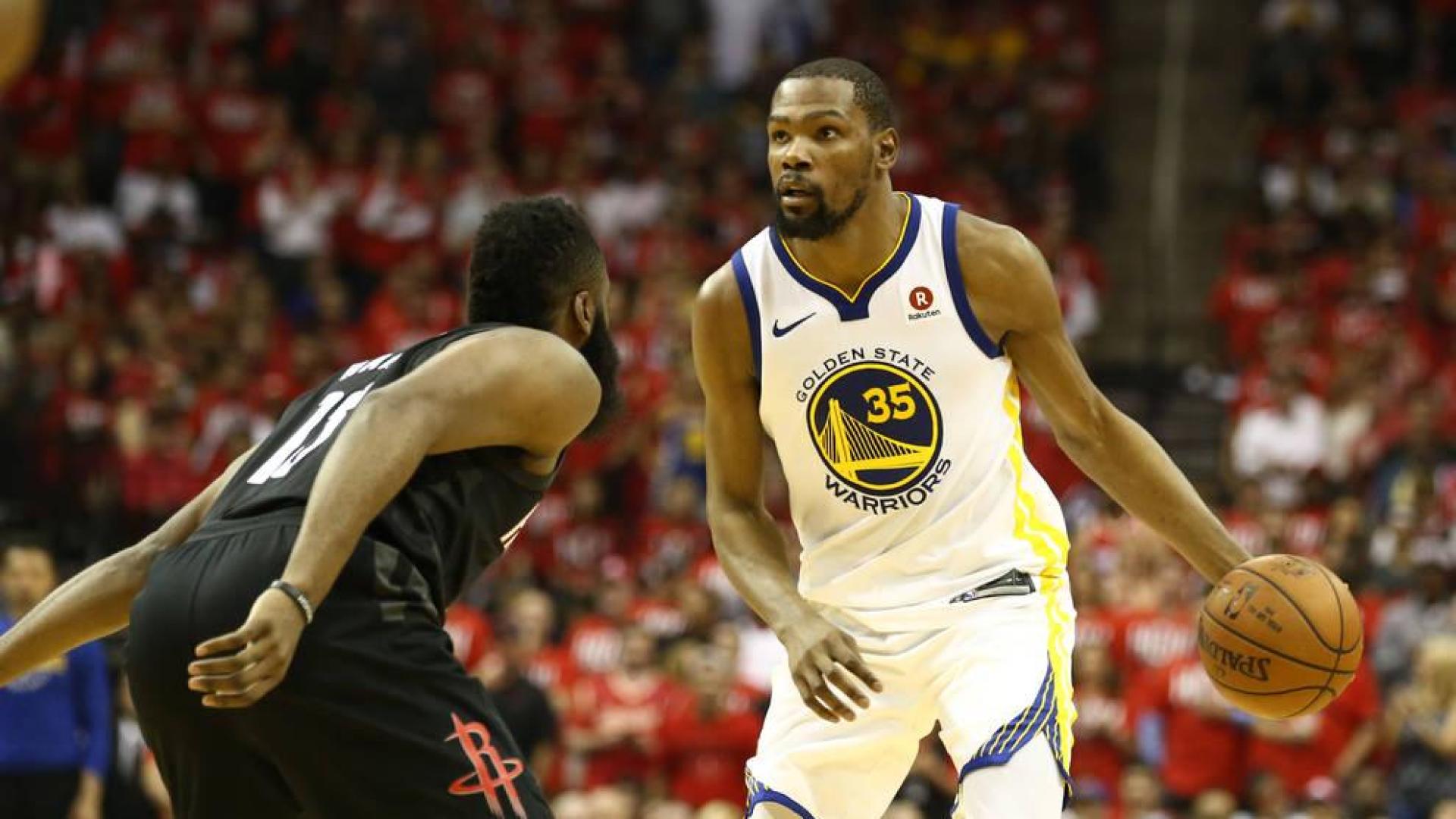 Durant y los Warriors golpean primero en la final del Oeste