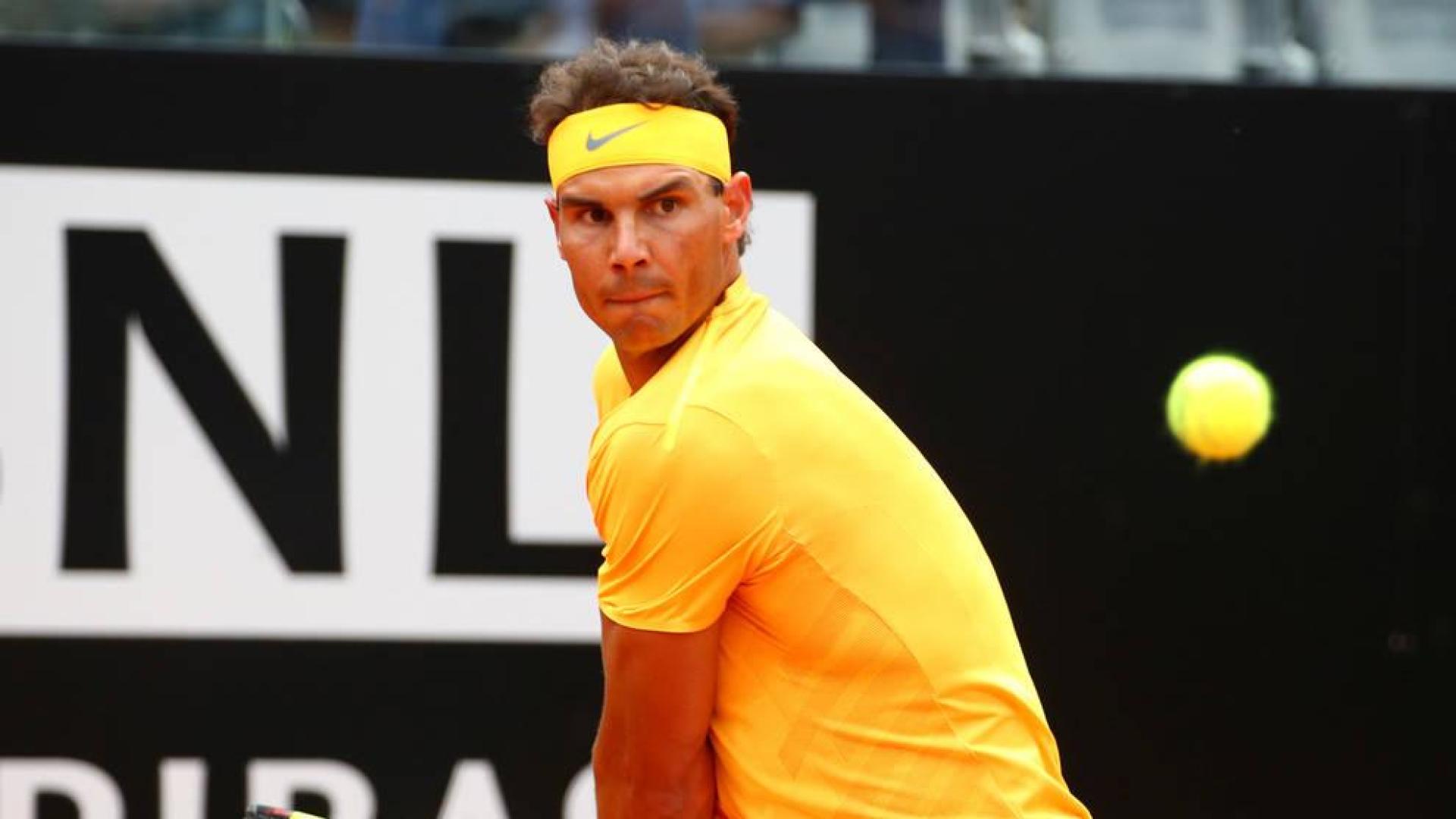 Rafa Nadal empieza lanzado la reconquista de Roma