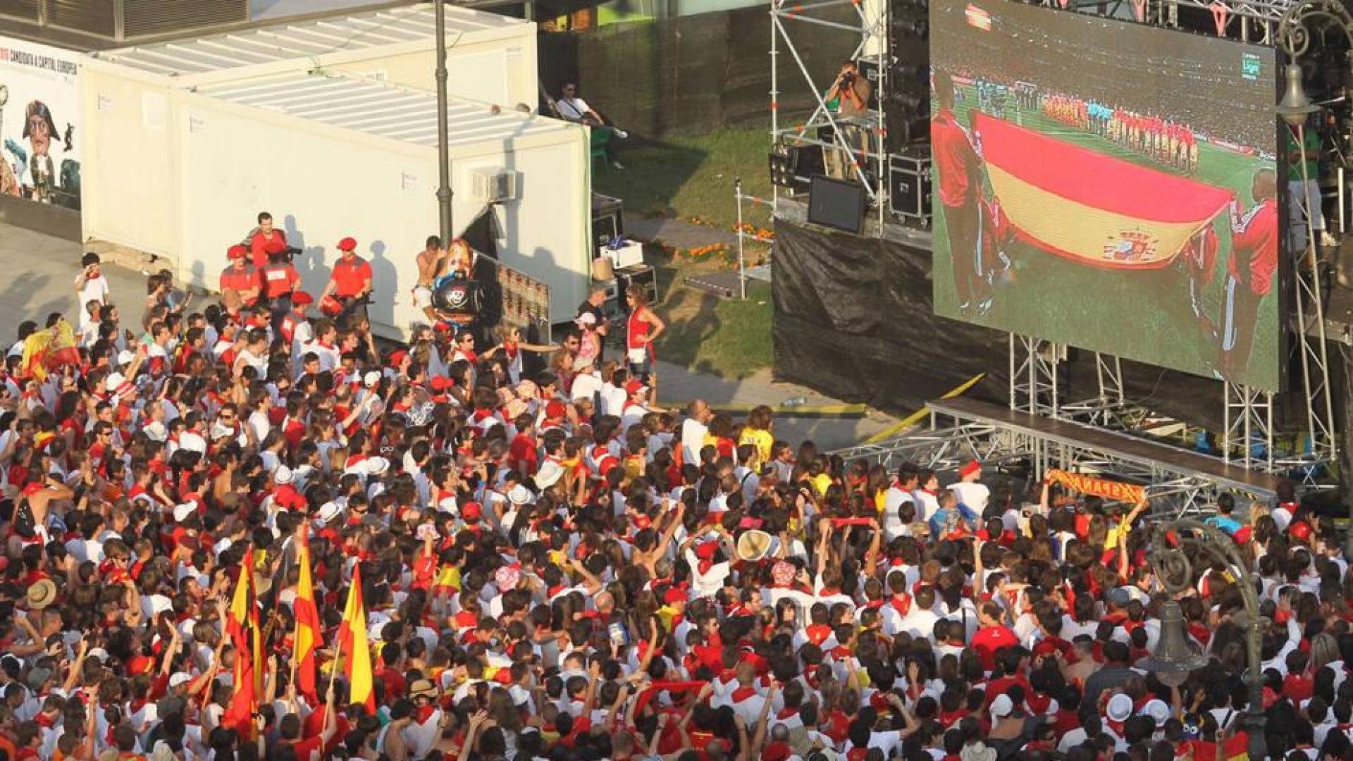 El Ayuntamiento no colocará pantallas gigantes para ver el mundial de fútbol