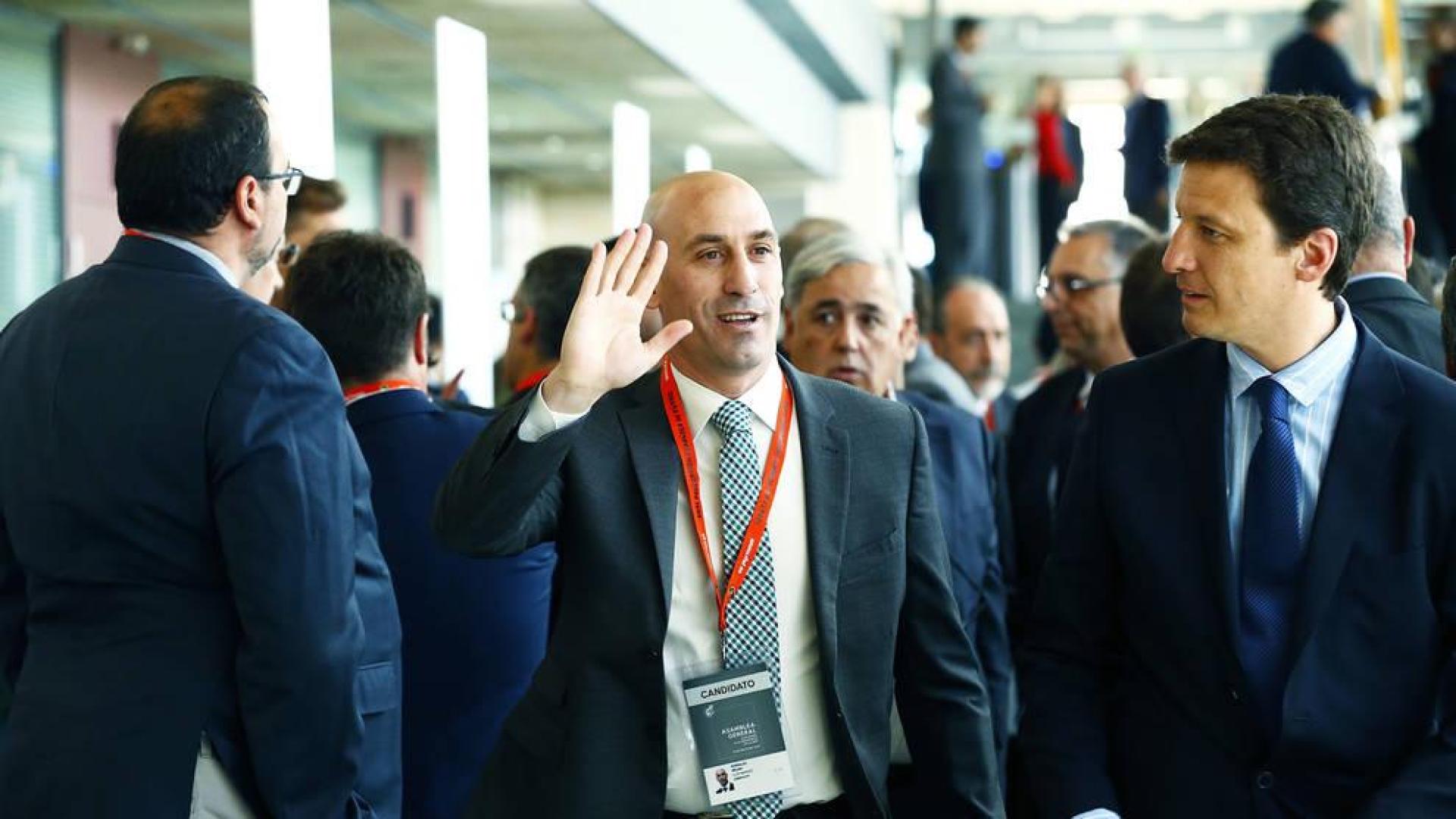 Luis Rubiales nuevo presidente de la Federación Española de Fútbol