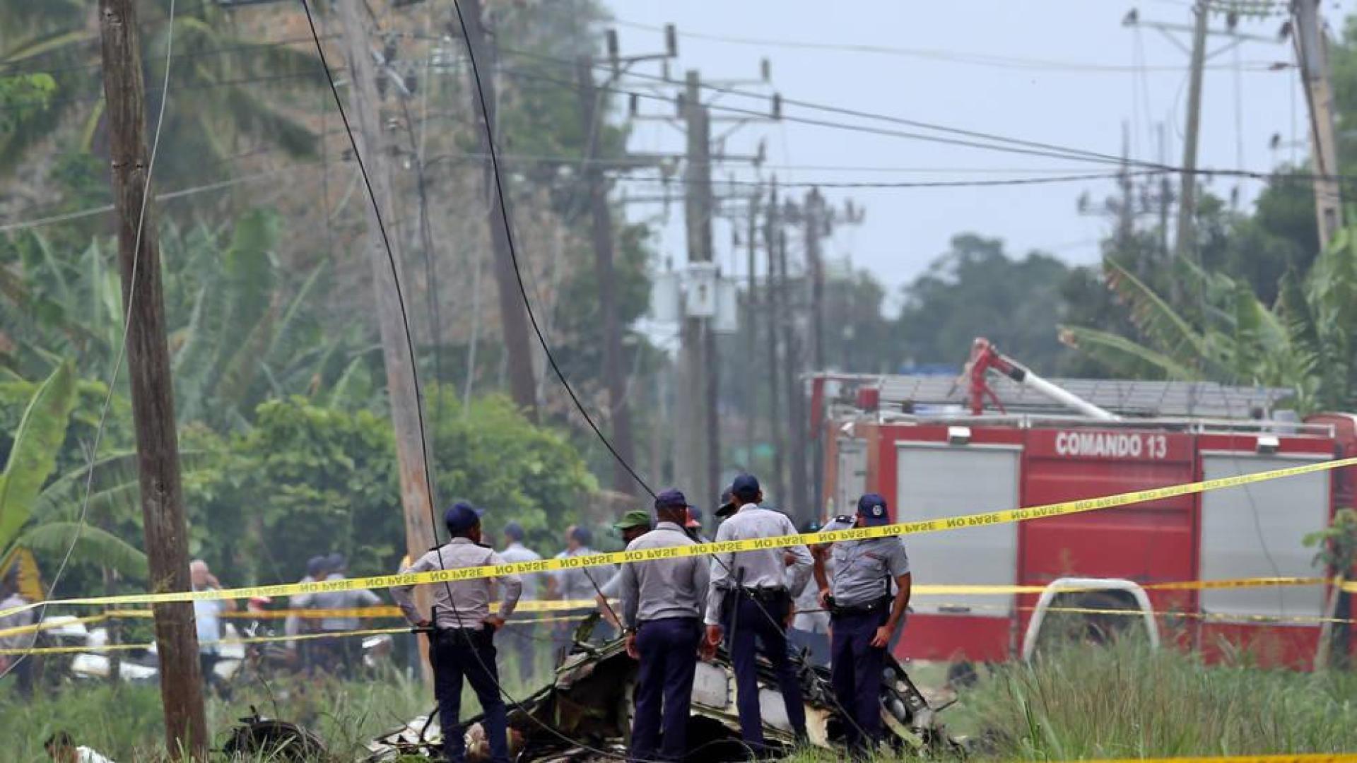 Tres supervivientes entre los 104 pasajeros del avión accidentado en La Habana