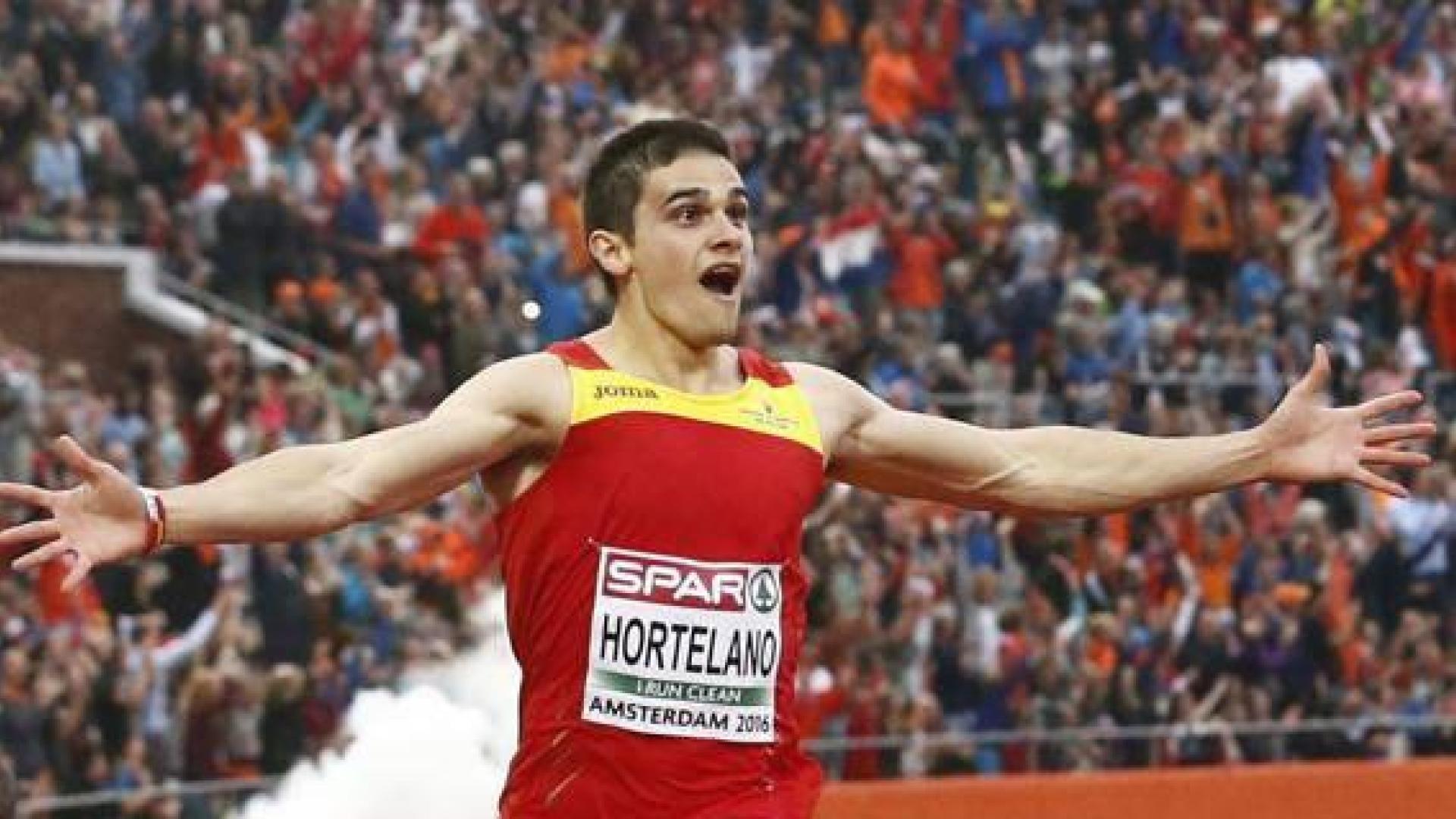Bruno Hortelano, en el pasado Europeo de atletismo.