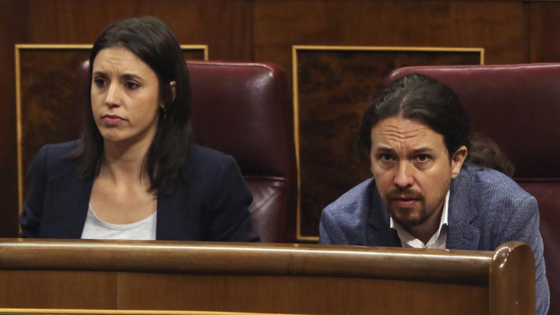 Diputada del PP, sobre la moción de censura: "Hoy es un día importante para los novios" Pablo Iglesias e Irene Montero