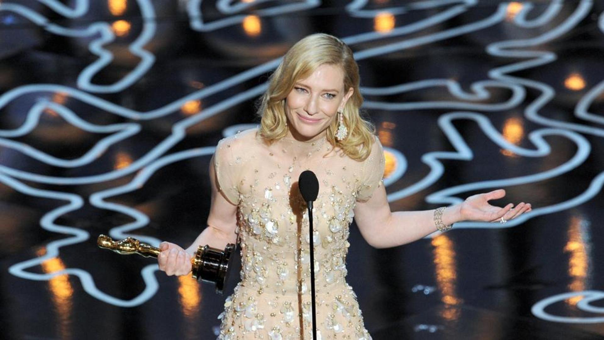Cate Blanchett se hace con el Óscar a la mejor actriz por "Blue Jasmine"