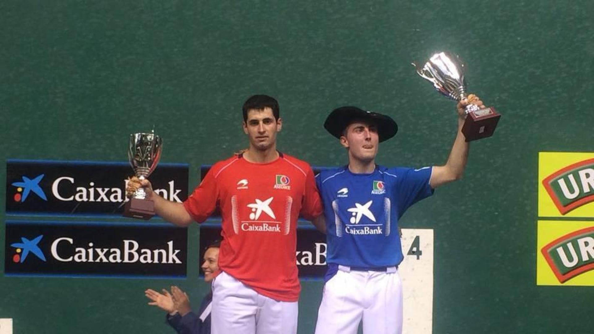 El navarro Bakaikoa, campeón del Manomanista de Segunda en el Labrit