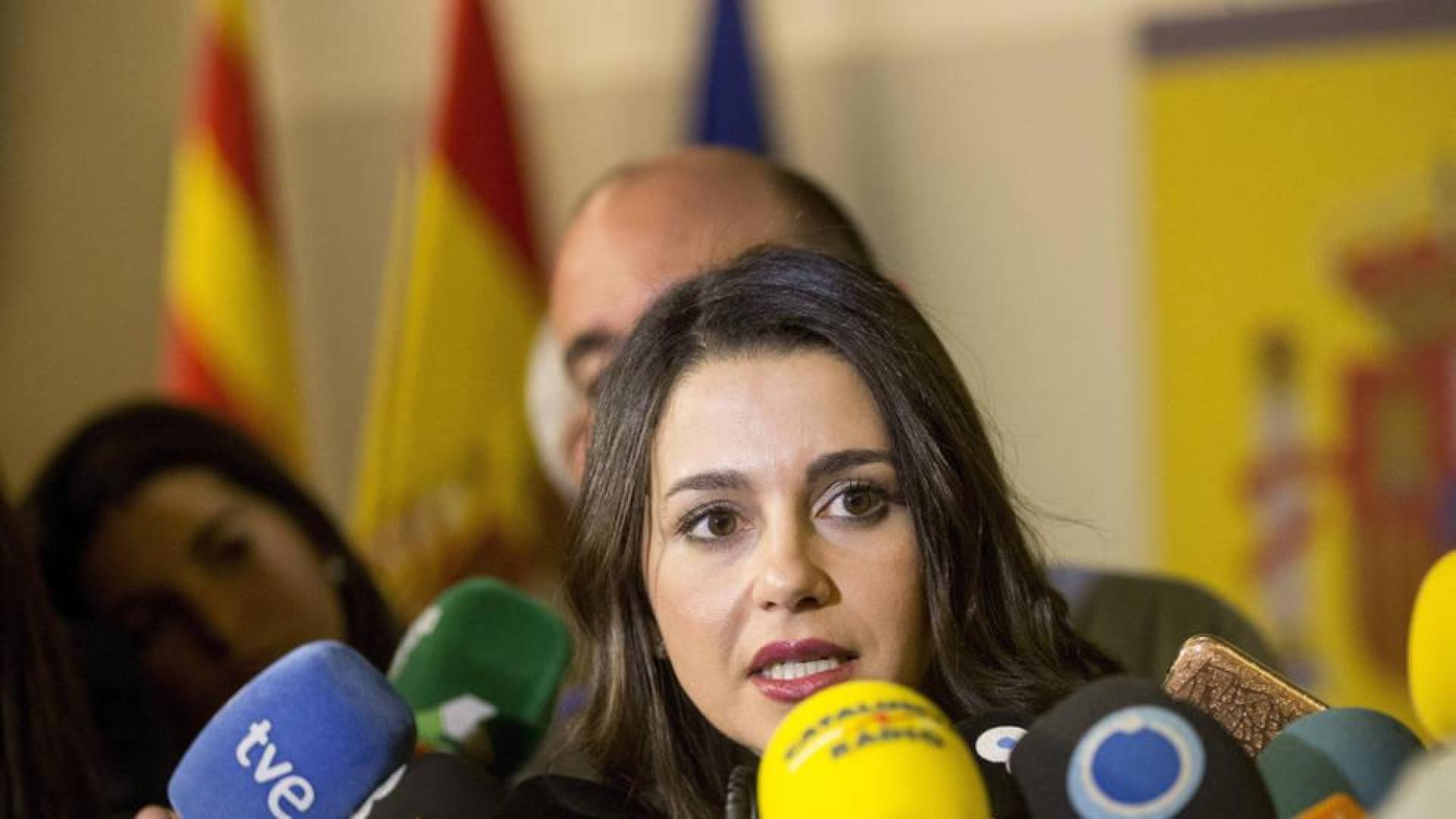 La líder de Ciutadans en Cataluña, Inés Arrimadas.