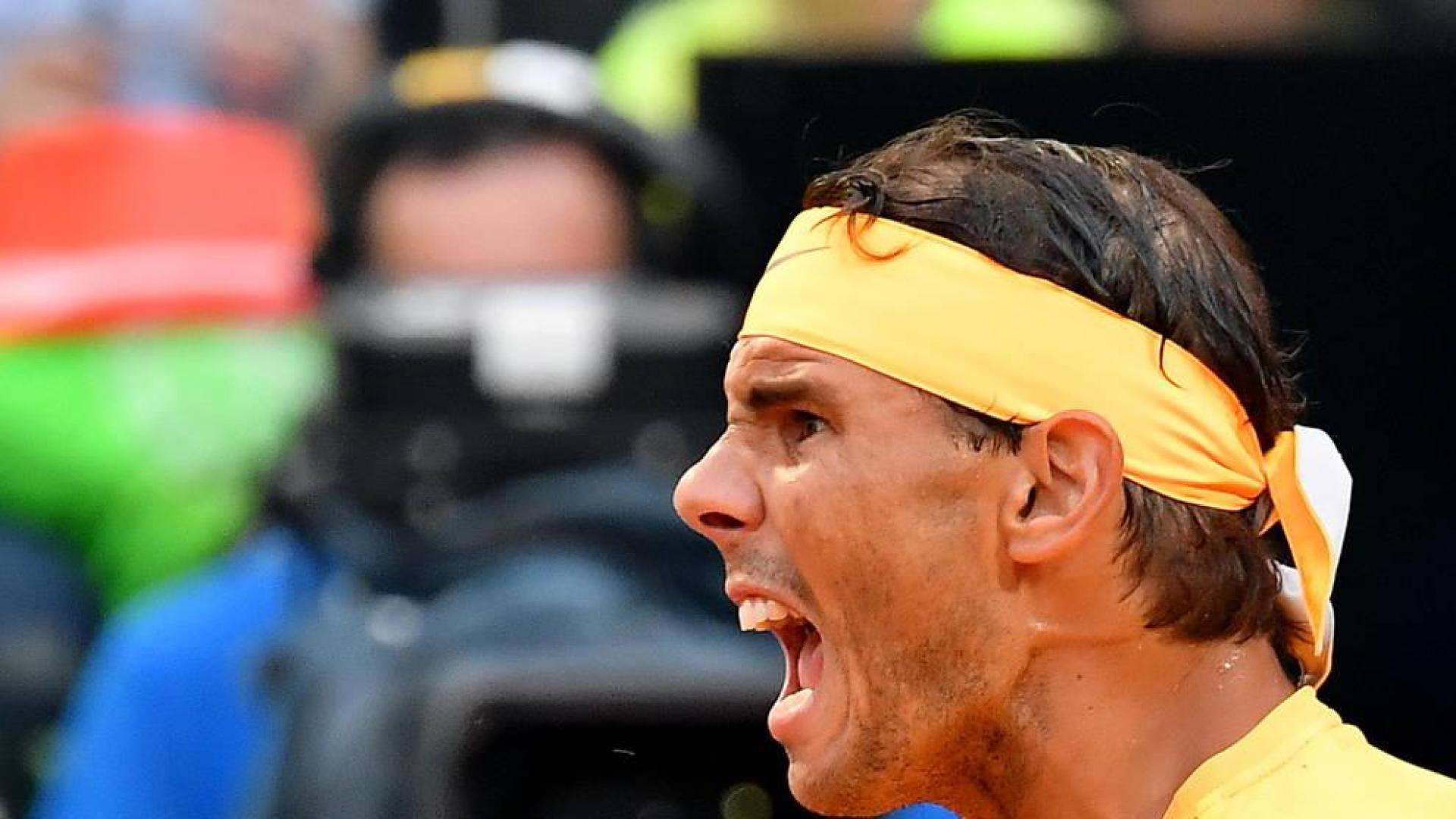 Nadal puede con Zverev y la lluvia y se corona por octava vez en Roma