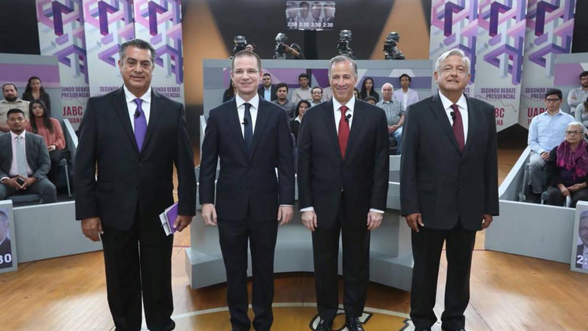 Trump, protagonista en el segundo debate entre candidatos en México
