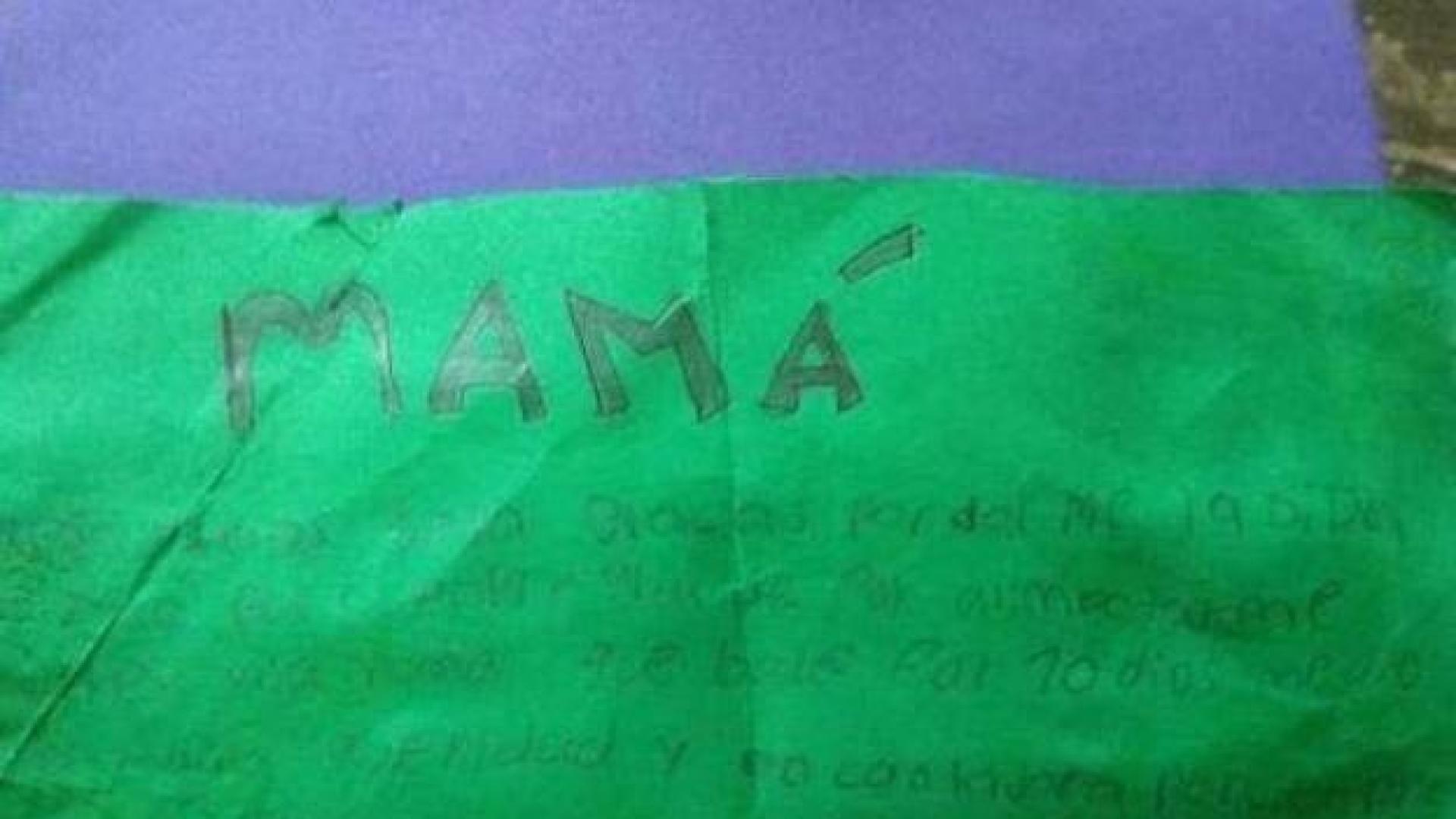 Dolor en las redes ante la carta de un niño que nunca pudo entregar a su madre