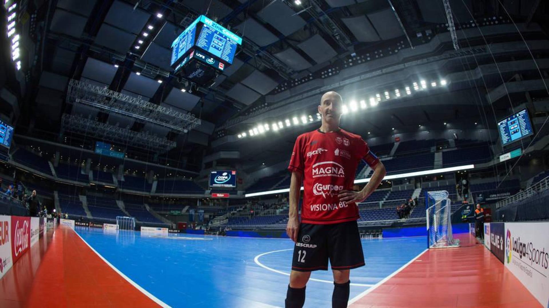 Eseverri, el capitán del fútbol sala
