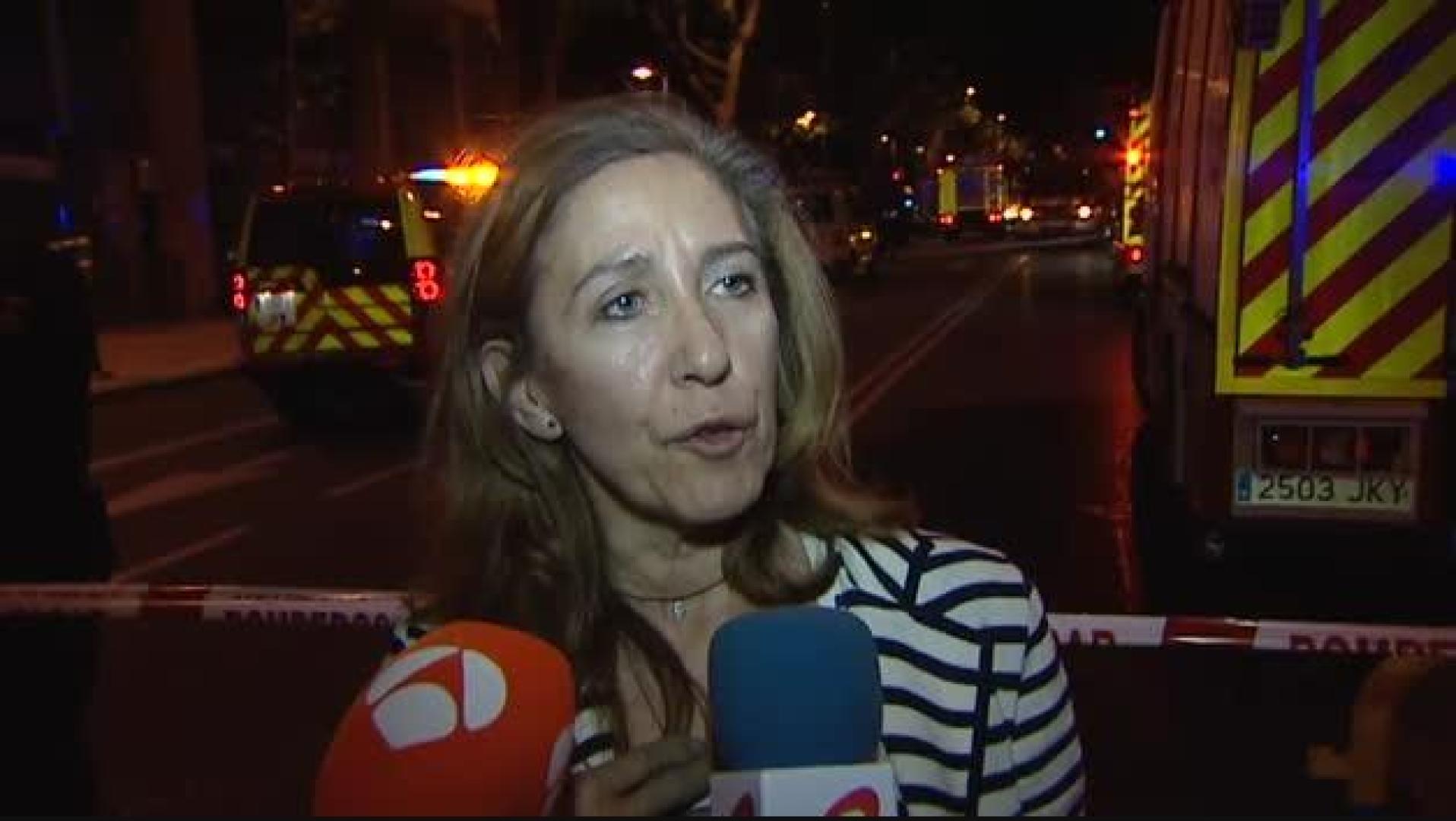 Búsqueda contrarreloj de los dos obreros desaparecidos tras el derrumbe de un edificio en Madrid