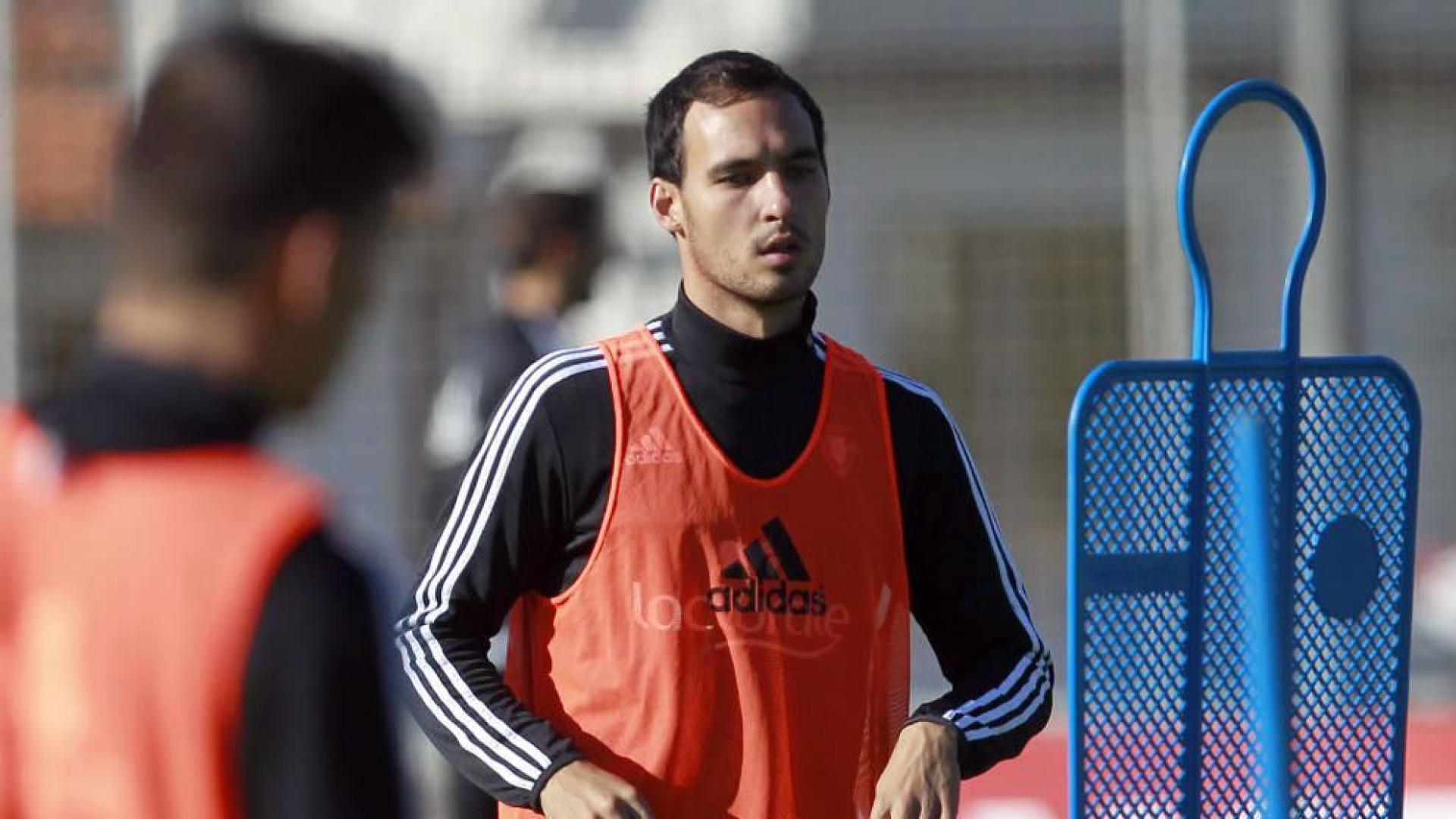 Unai García, en Tajonar.
