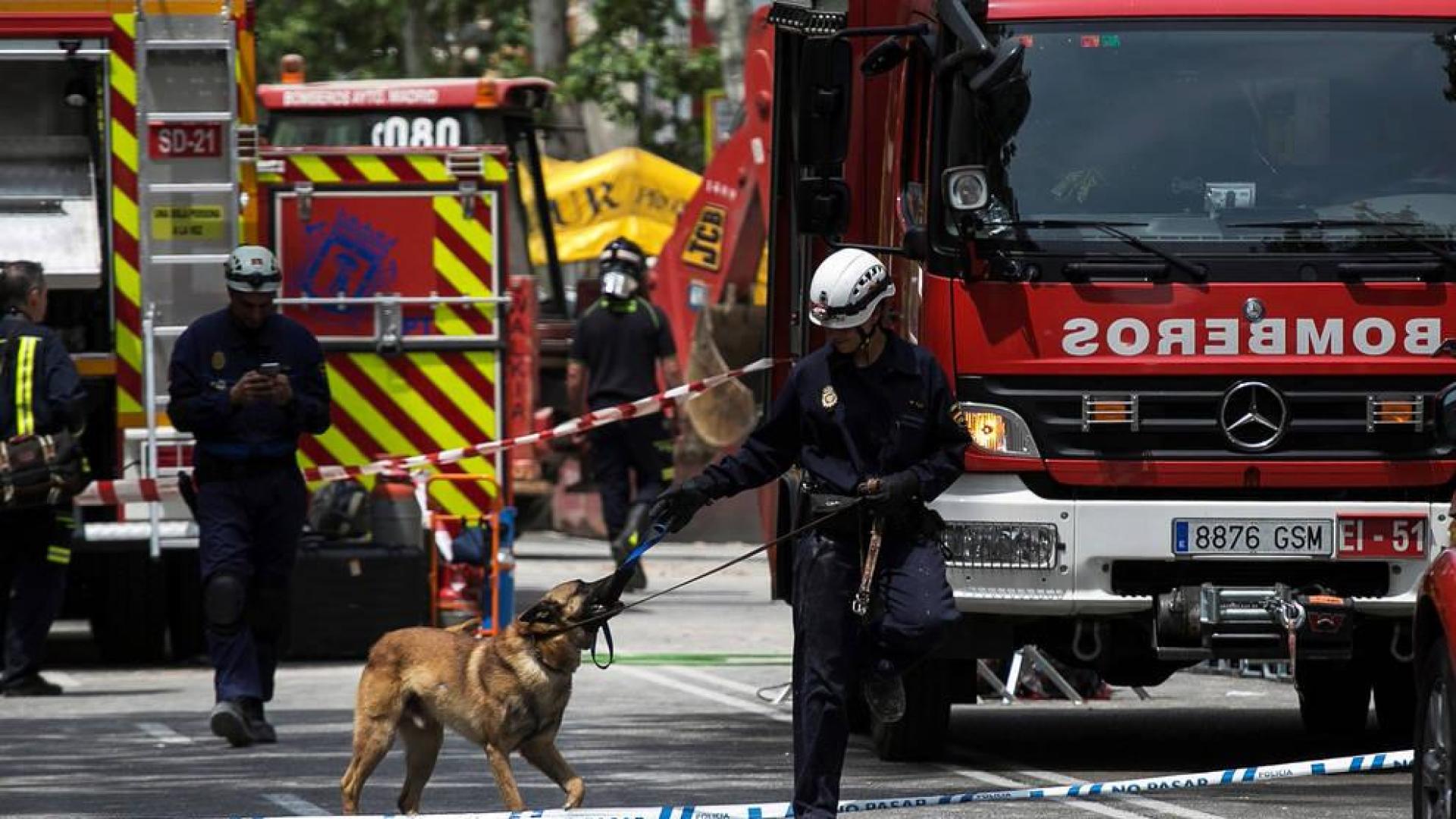 Se cumplen 24 horas del derrumbe en Madrid sin hallar a los desaparecidos