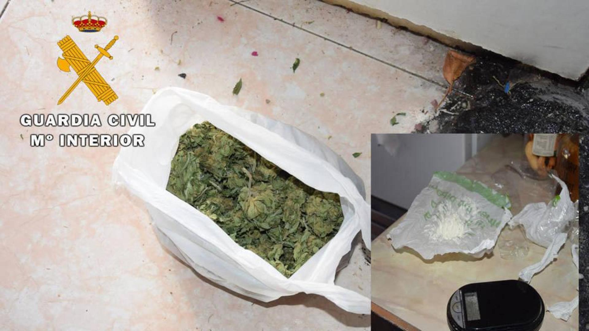 Un detenido en la desarticulación de un punto de venta de droga en la Ribera