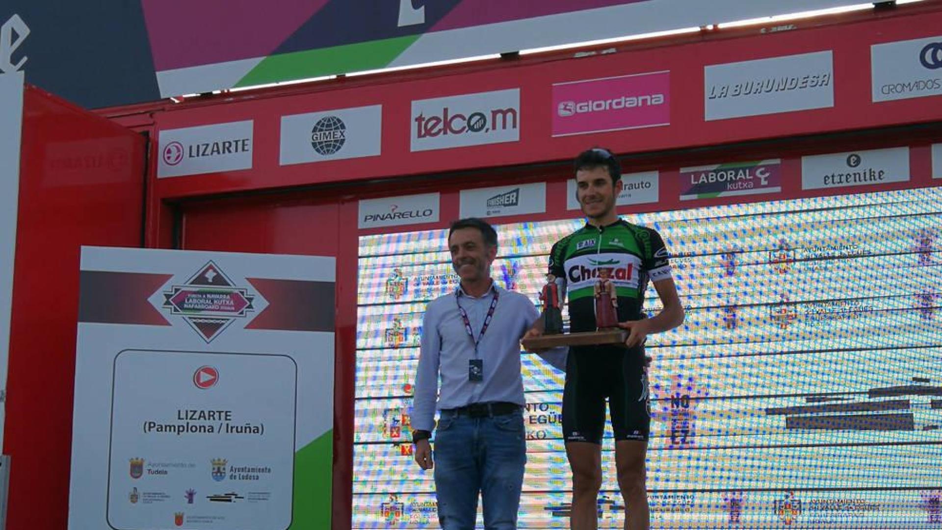 Etapa y liderato para Florent Castellarnau en la Vuelta a Navarra