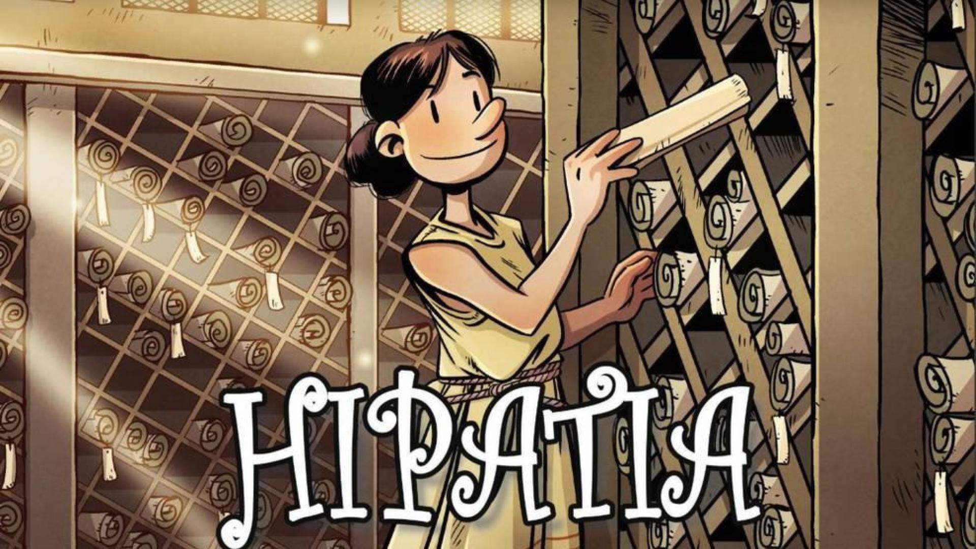 Un cómic para niños descubre las matemáticas de Hipatia
