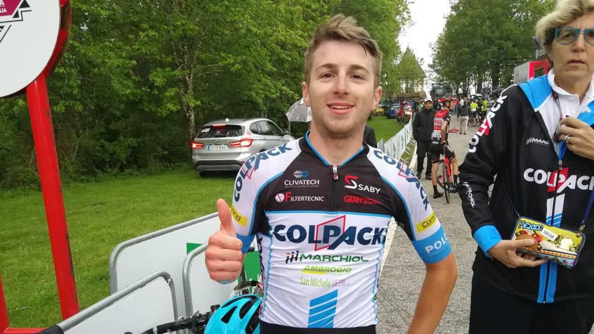 Francesco Romano gana la cuarta etapa y se pone líder