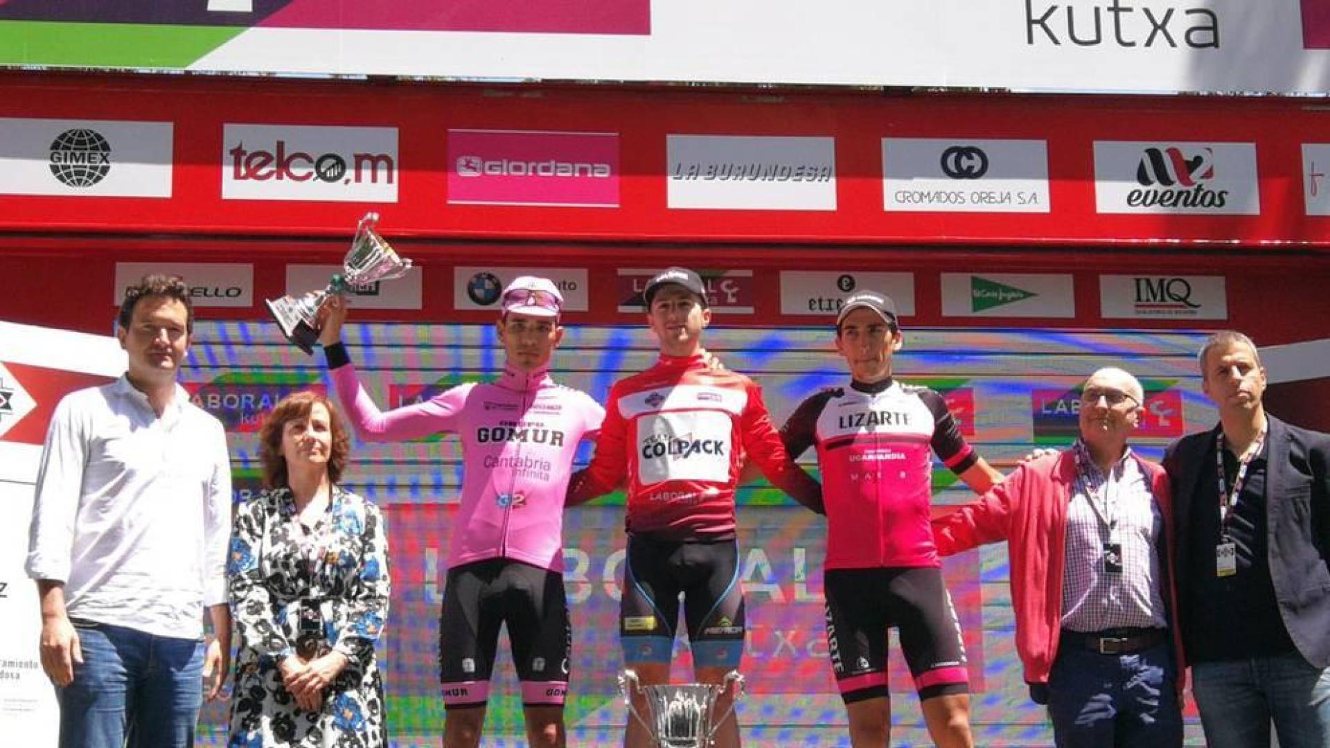 El italiano Francesco Romano (Colpack) gana la Vuelta a Navarra
