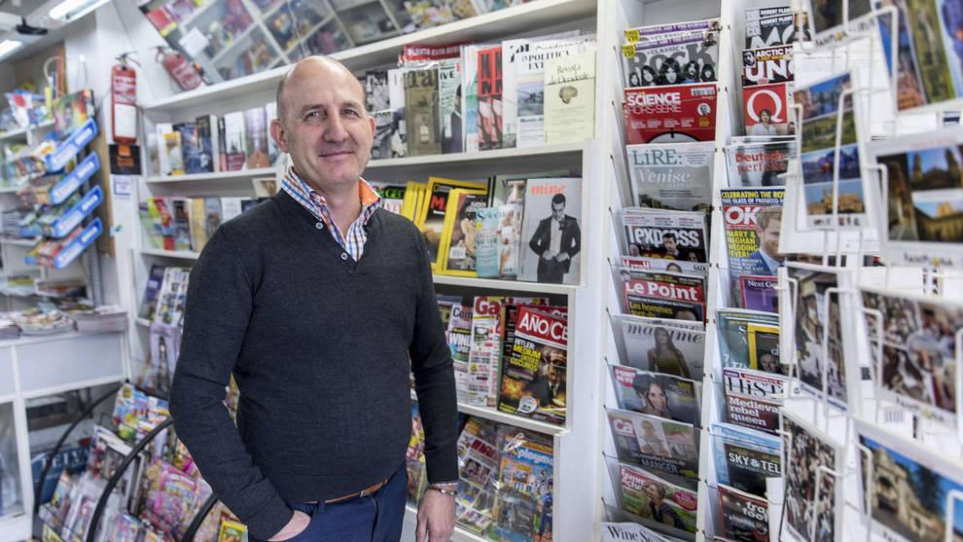 Los comerciantes de la Plaza del Castillo, el corazón de Pamplona