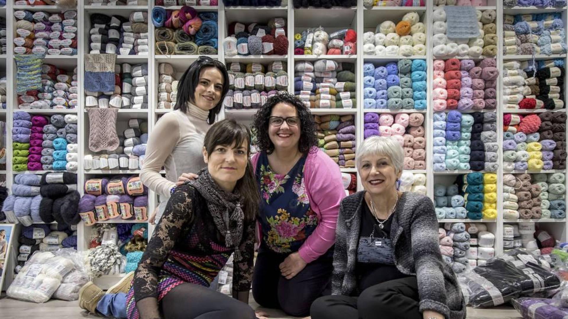 La 'chicadelaslanas', donde el ganchillo se hace arte