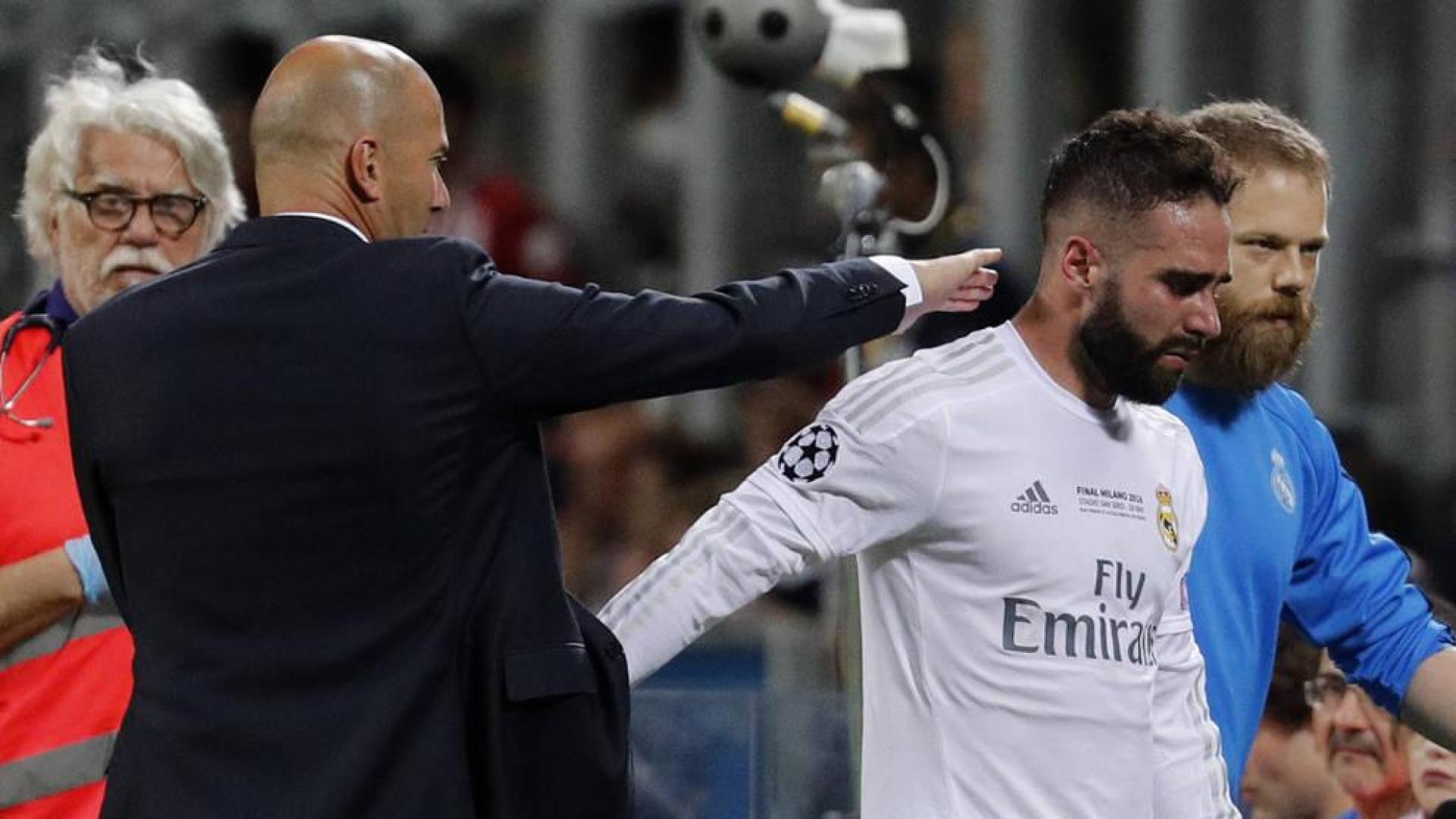 Dani Carvajal se perderá la Eurocopa