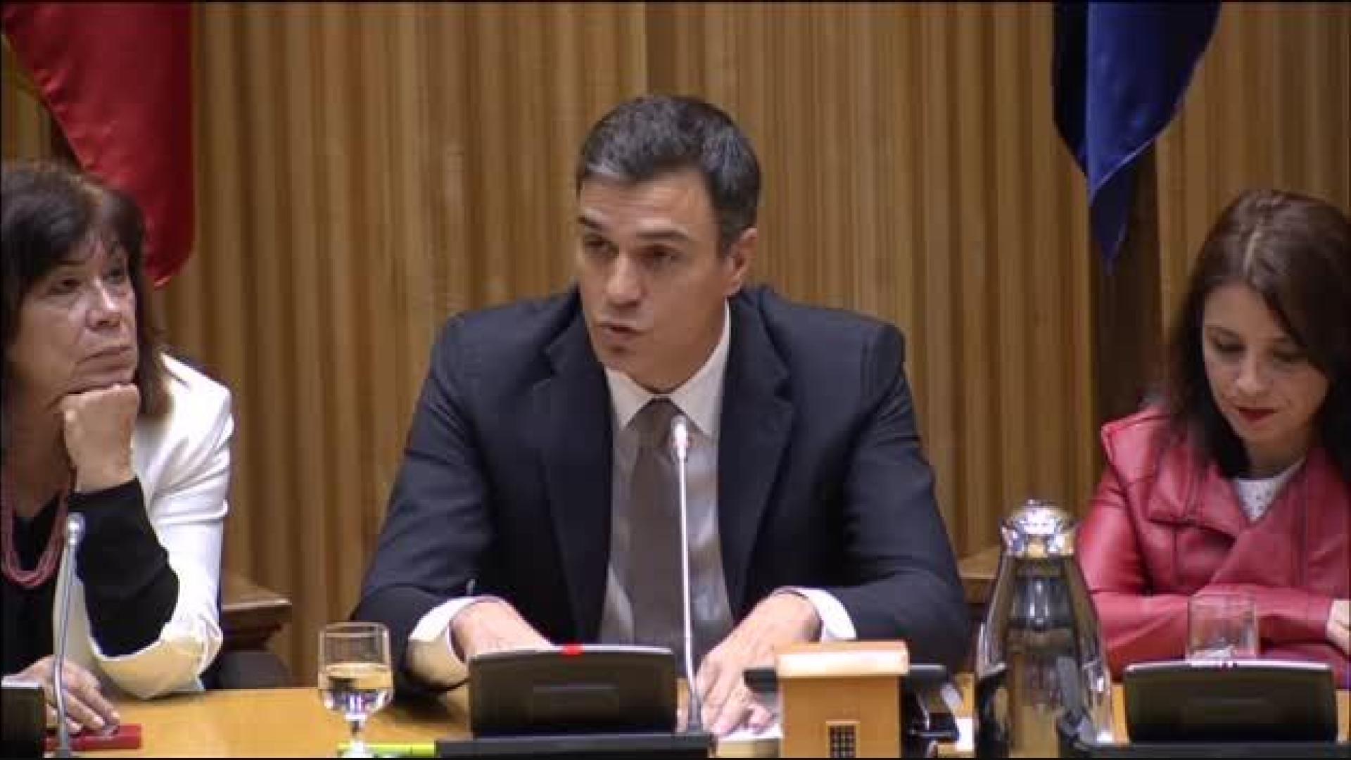 Pedro Sánchez ofrece "consenso" para sacar adelante la moción de censura y convocar elecciones