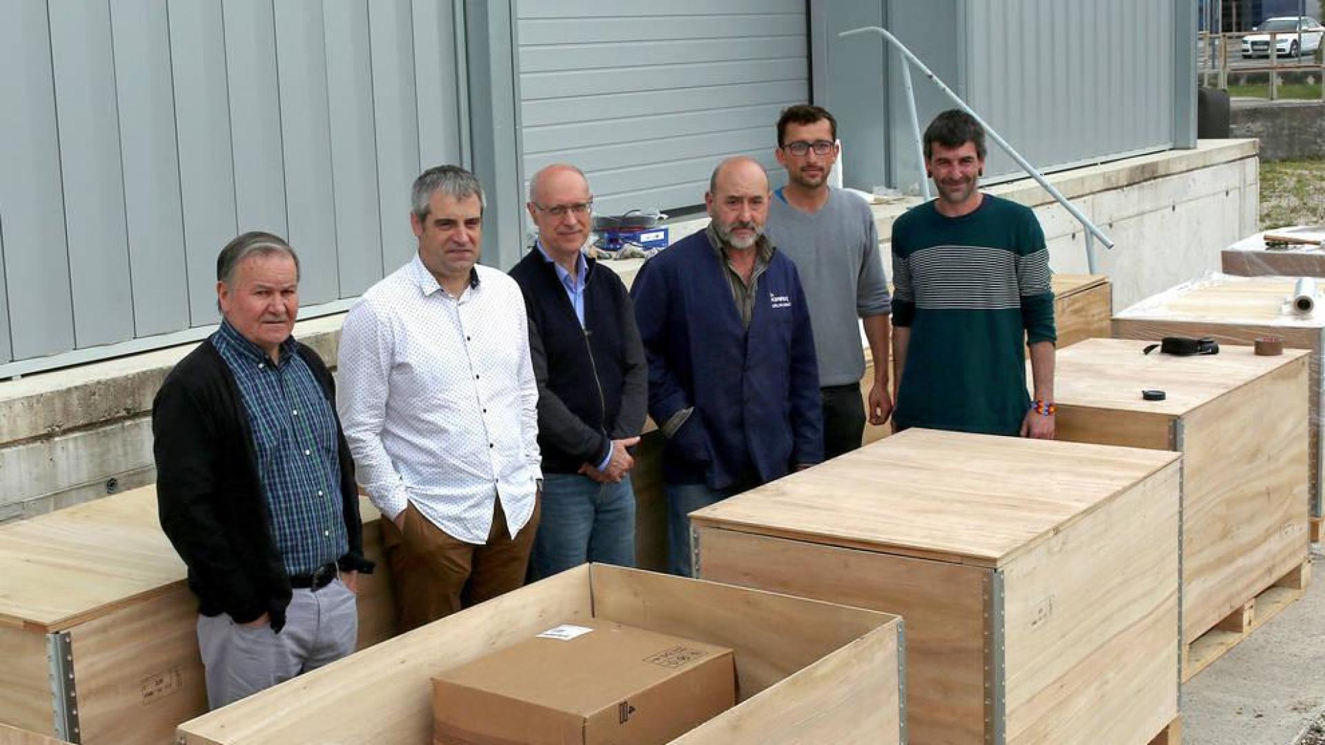 8 potabilizadoras de Navarra rumbo a Haití