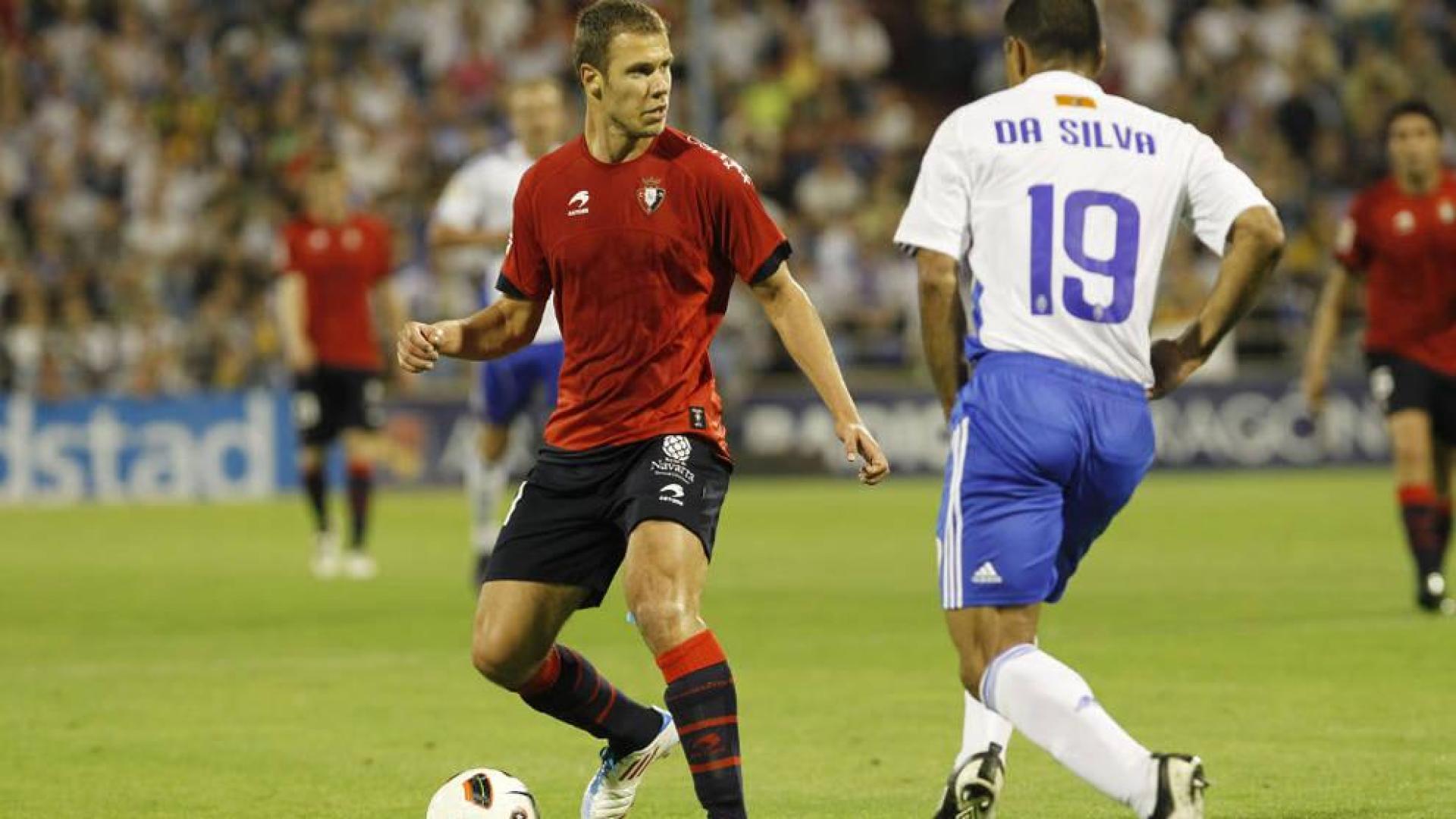 Vadócz, con Osasuna.
