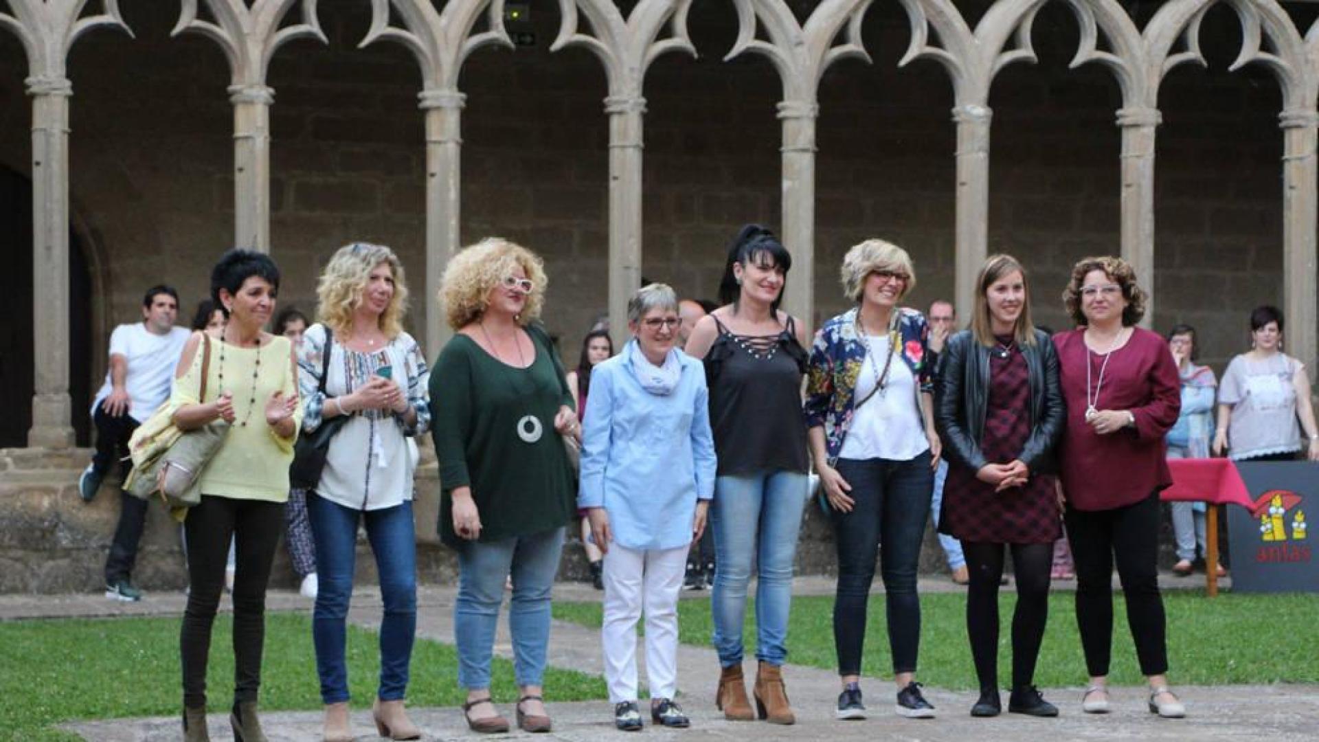 Usuarios de Anfas protagonizaron un desfile de moda en Sangüesa