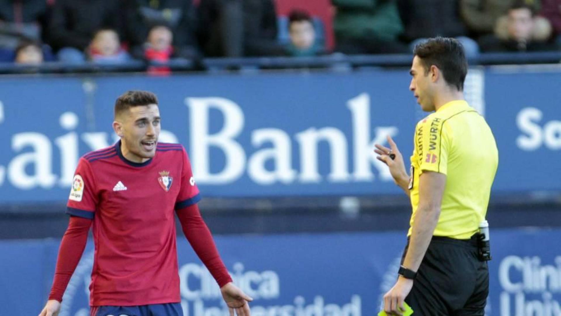 Un colegiado que no ha dado mucha suerte a Osasuna será quien arbitre en Valladolid
