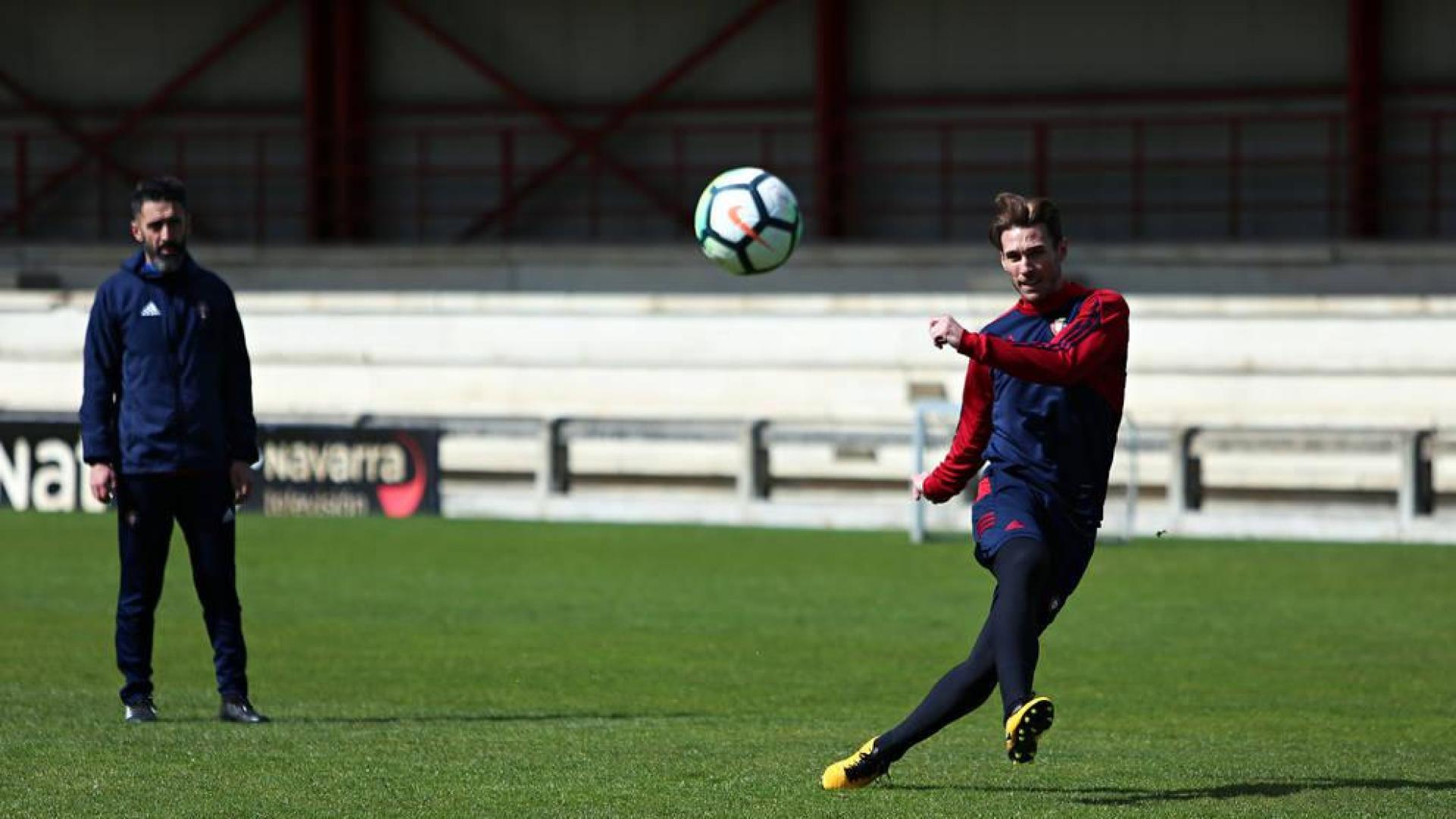 Xisco se exprime en Tajonar