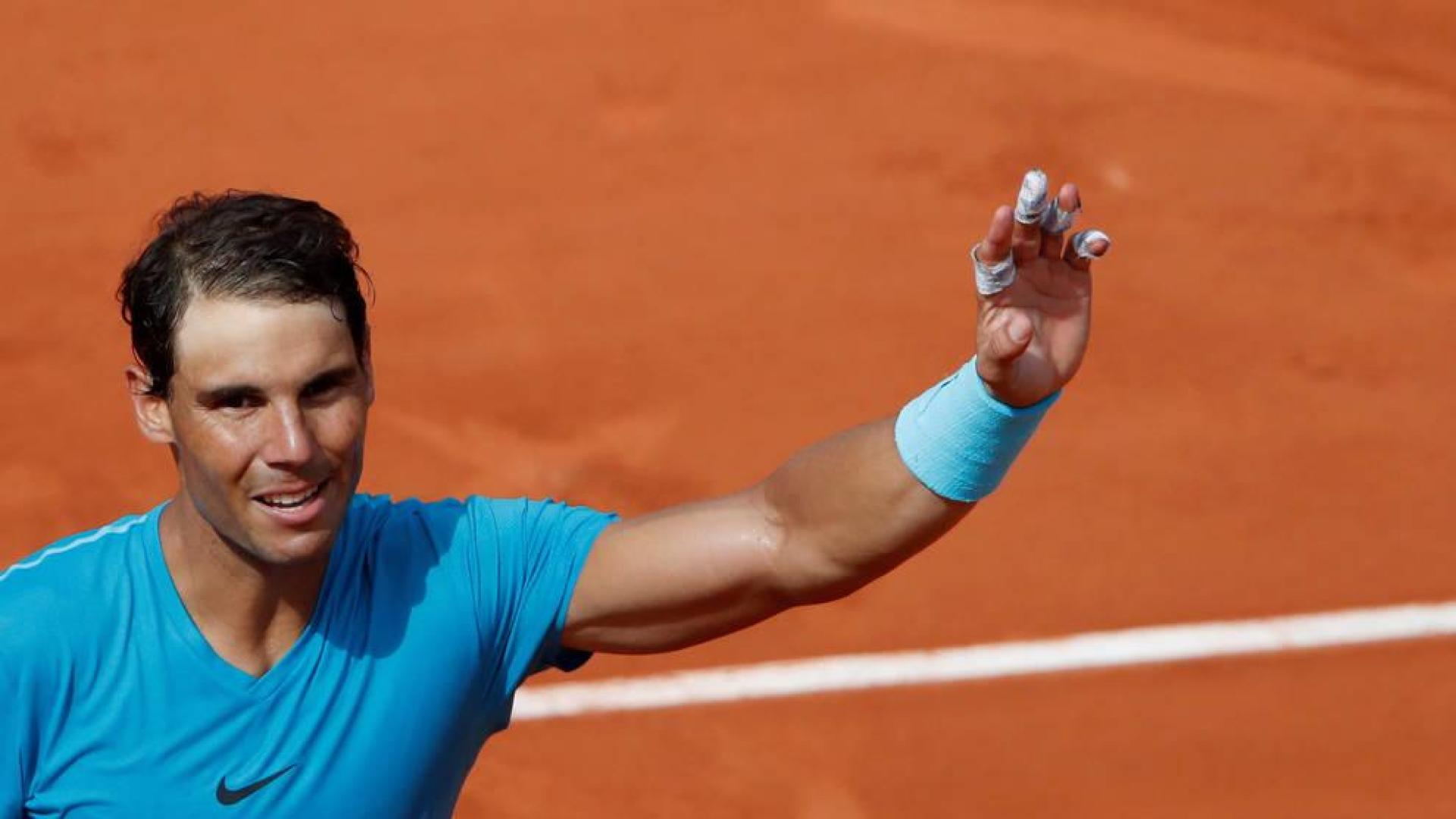 Nadal arrasa a Gasquet para meterse en octavos