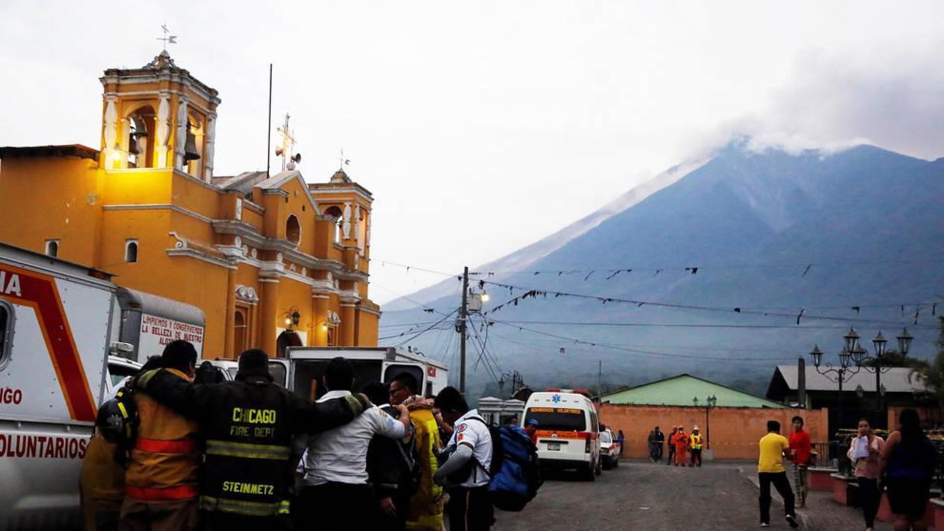 Al menos 25 personas mueren tras la erupción del volcán de Fuego en Guatemala