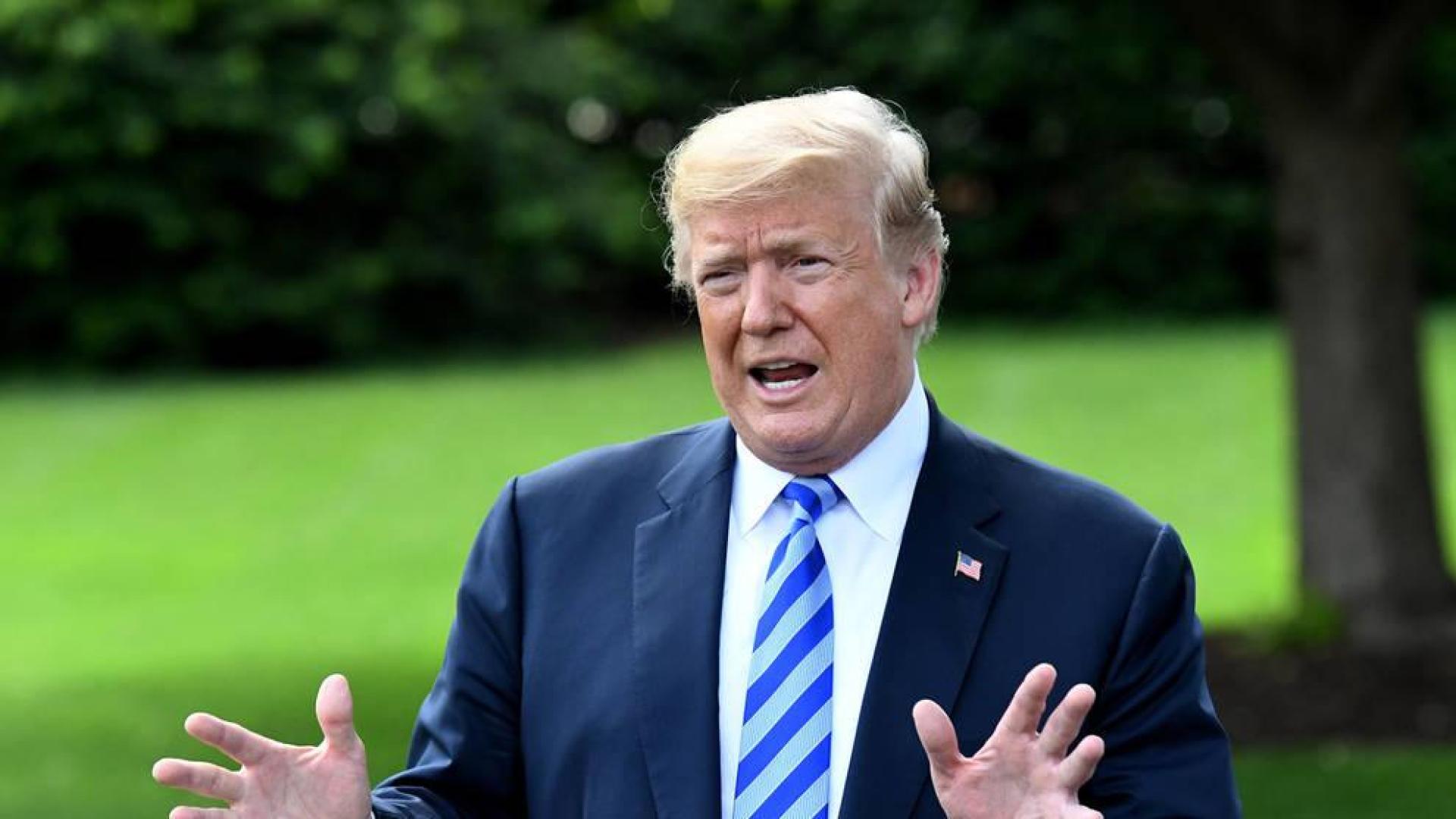 Trump defiende su "derecho absoluto" a perdonarse a sí mismo