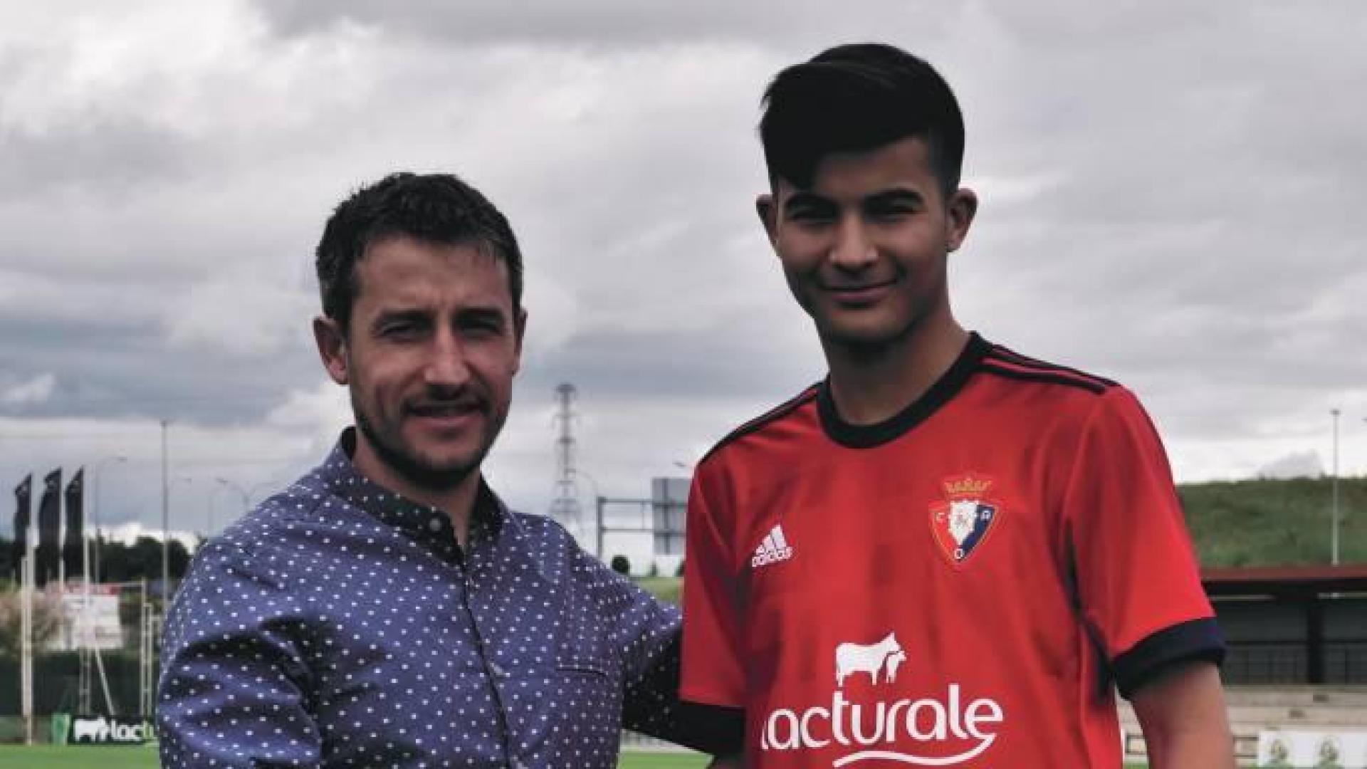 Osasuna renueva al juvenil Ilias Charid hasta 2020