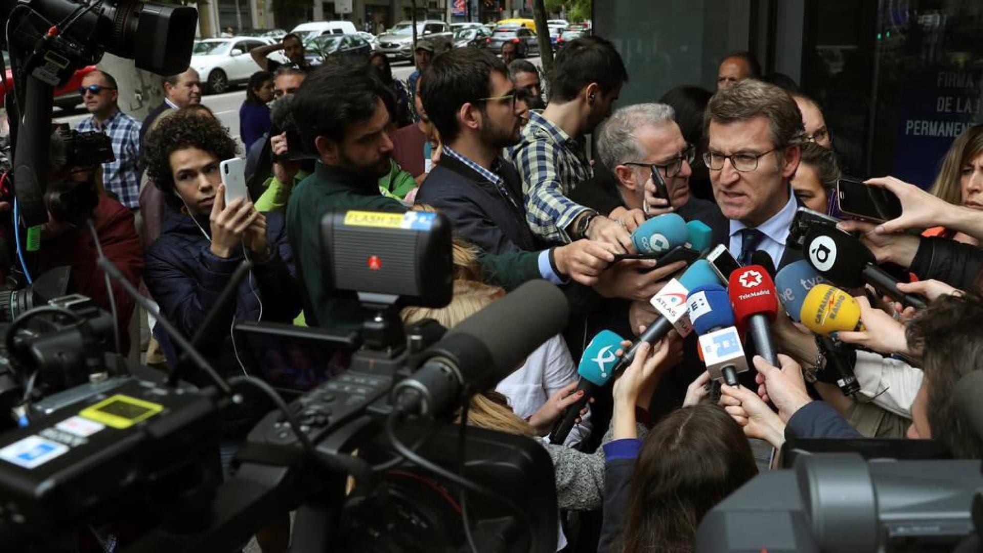Todas las miradas del PP se centran en Feijóo