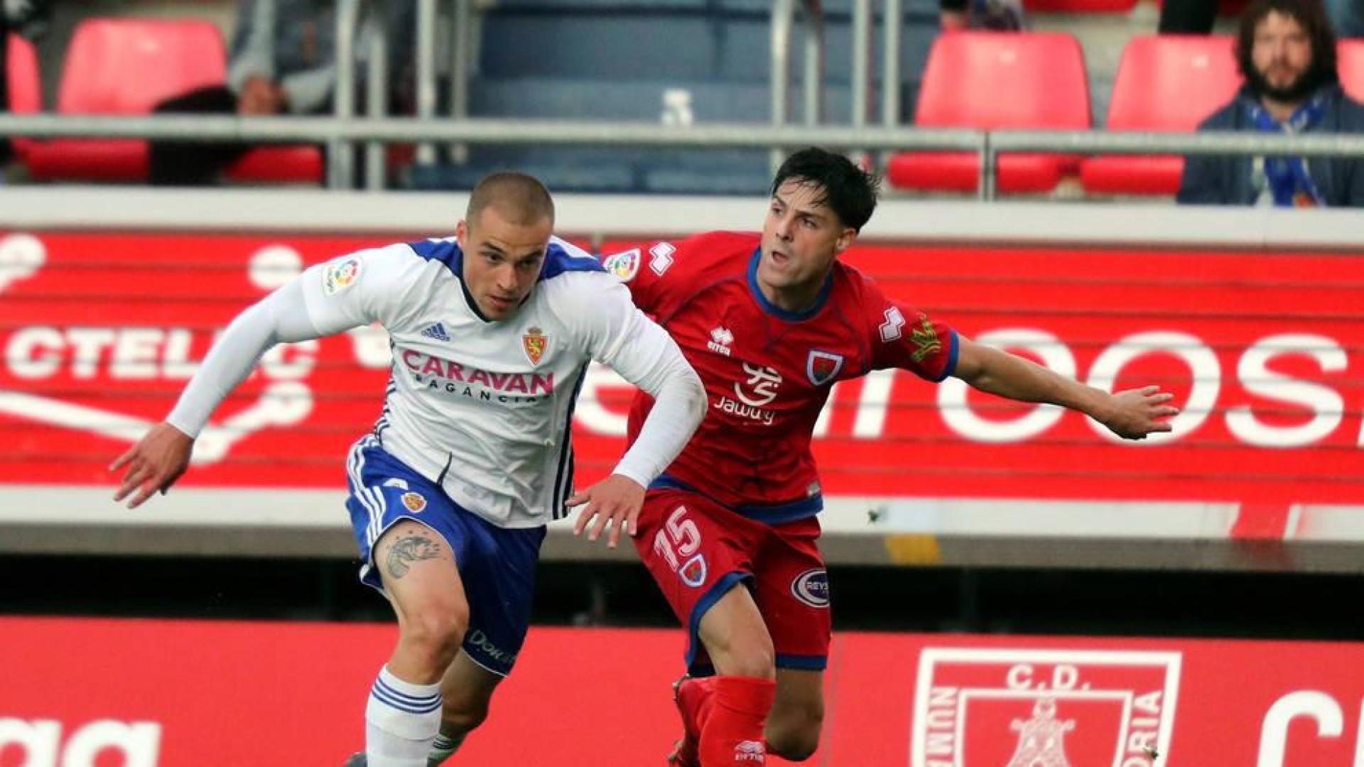 Numancia y Zaragoza empatan en Soria y se la jugarán en La Romareda