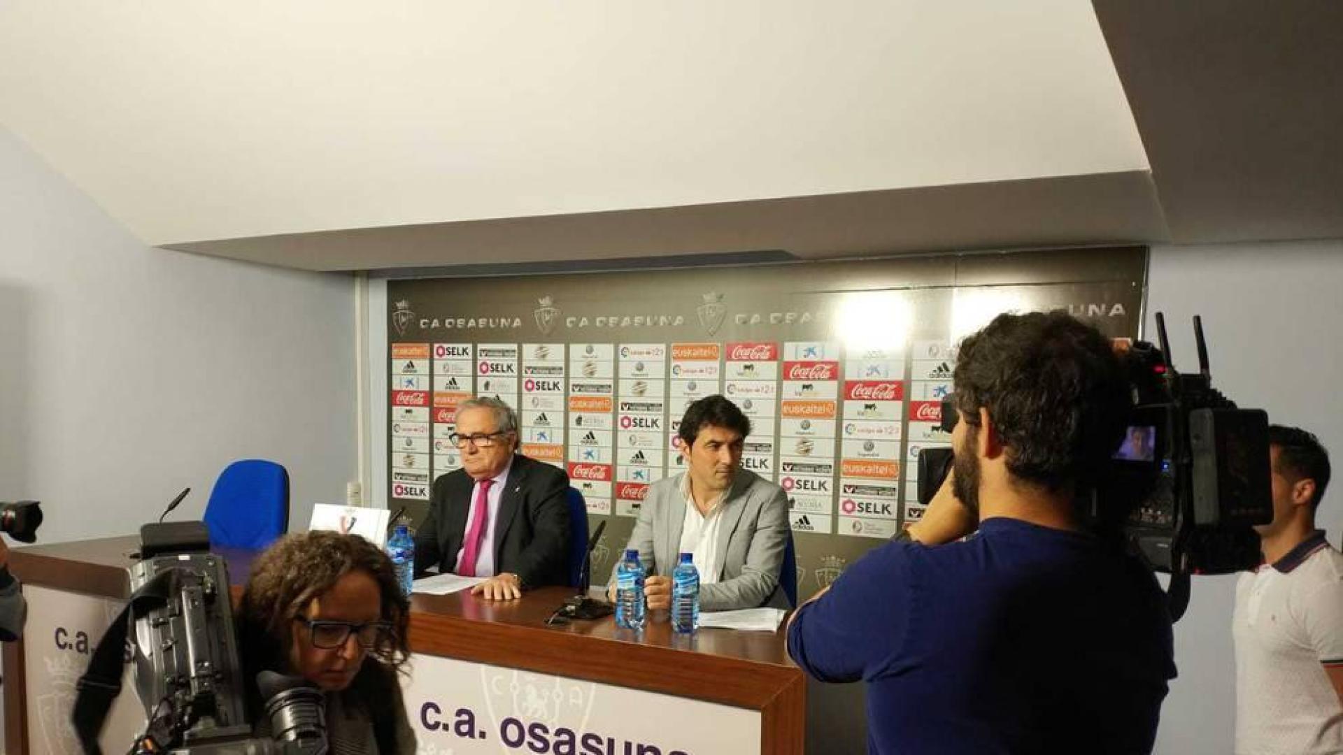 Sabalza: "La destitución de Diego fue dolorosa pero no nos quedó más remedio"