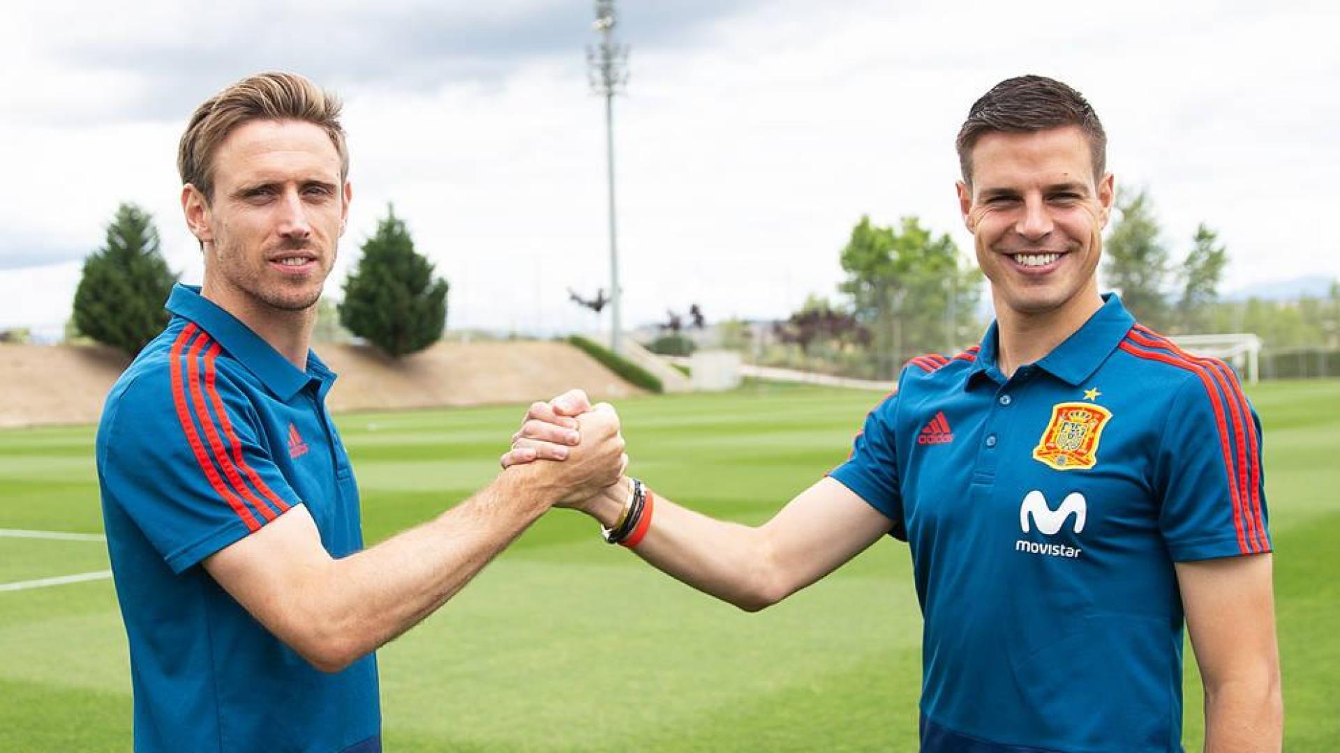 Monreal y Azpilicueta: "Estar en un Mundial es lo máximo para un jugador"